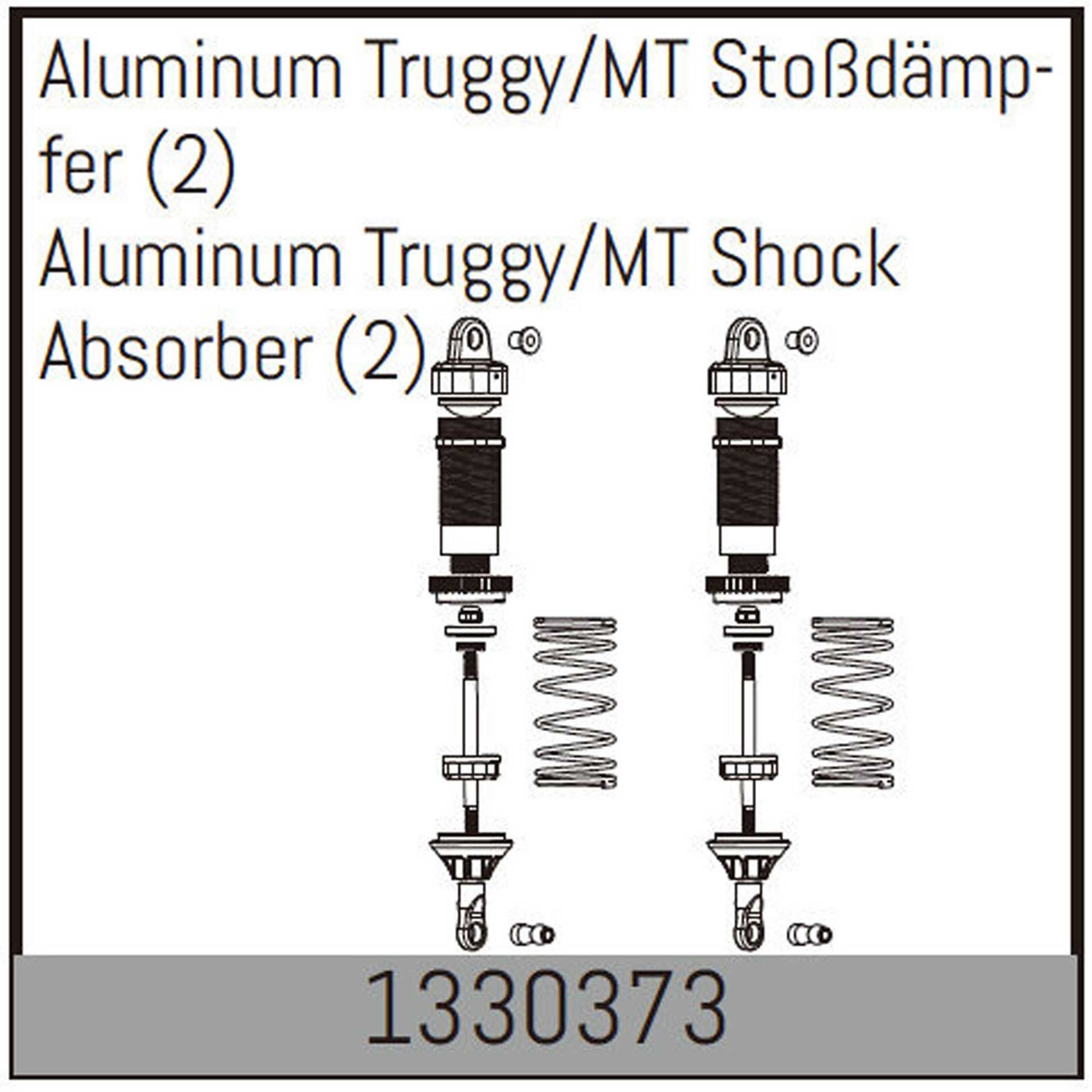 ABSIMA Aluminum Truggy/MT Stoßdämpfer (2 St.)