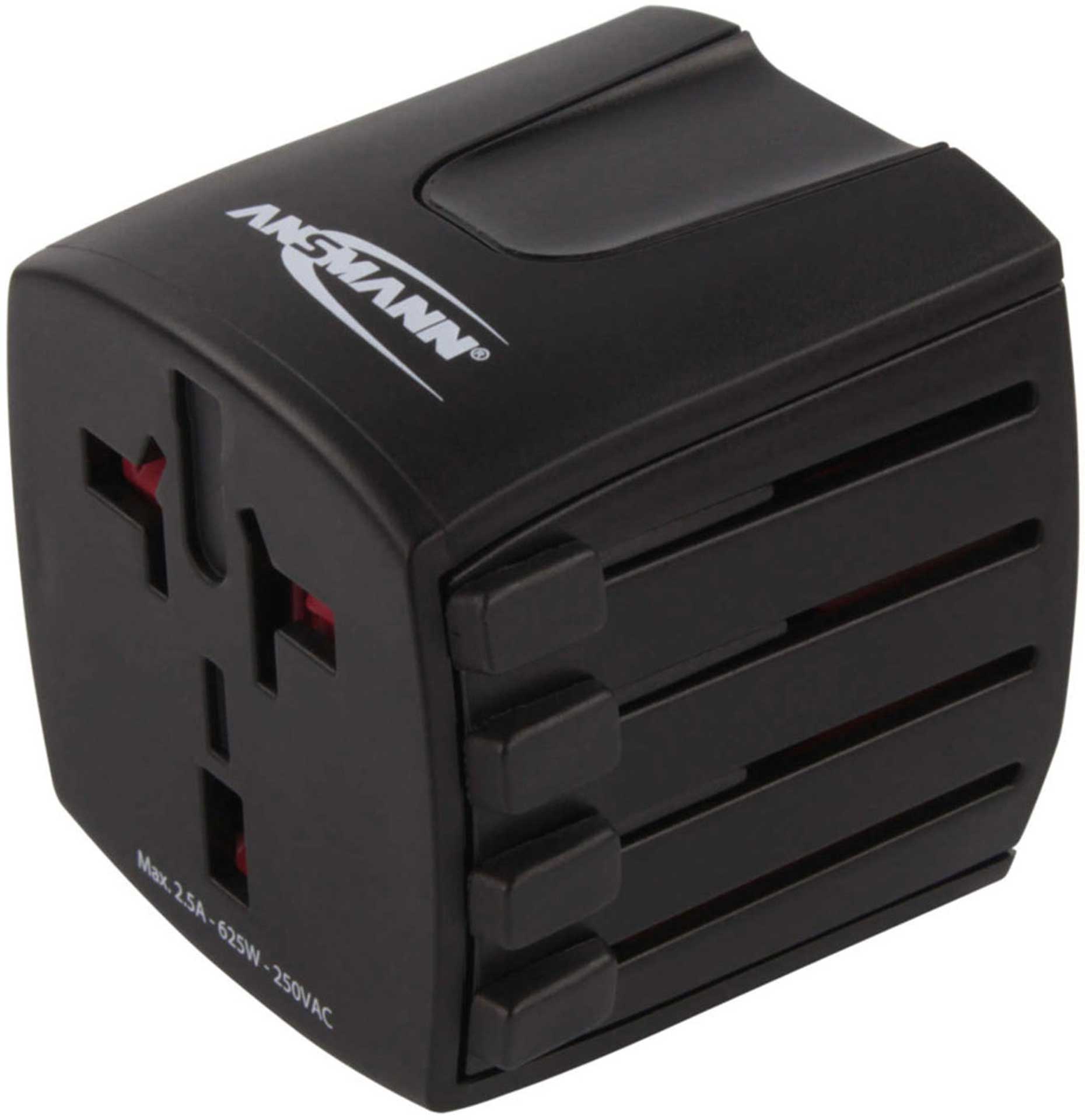 ANSMANN ALL IN ONE 2 UNIVERSAL TRAVEL ADAPTER