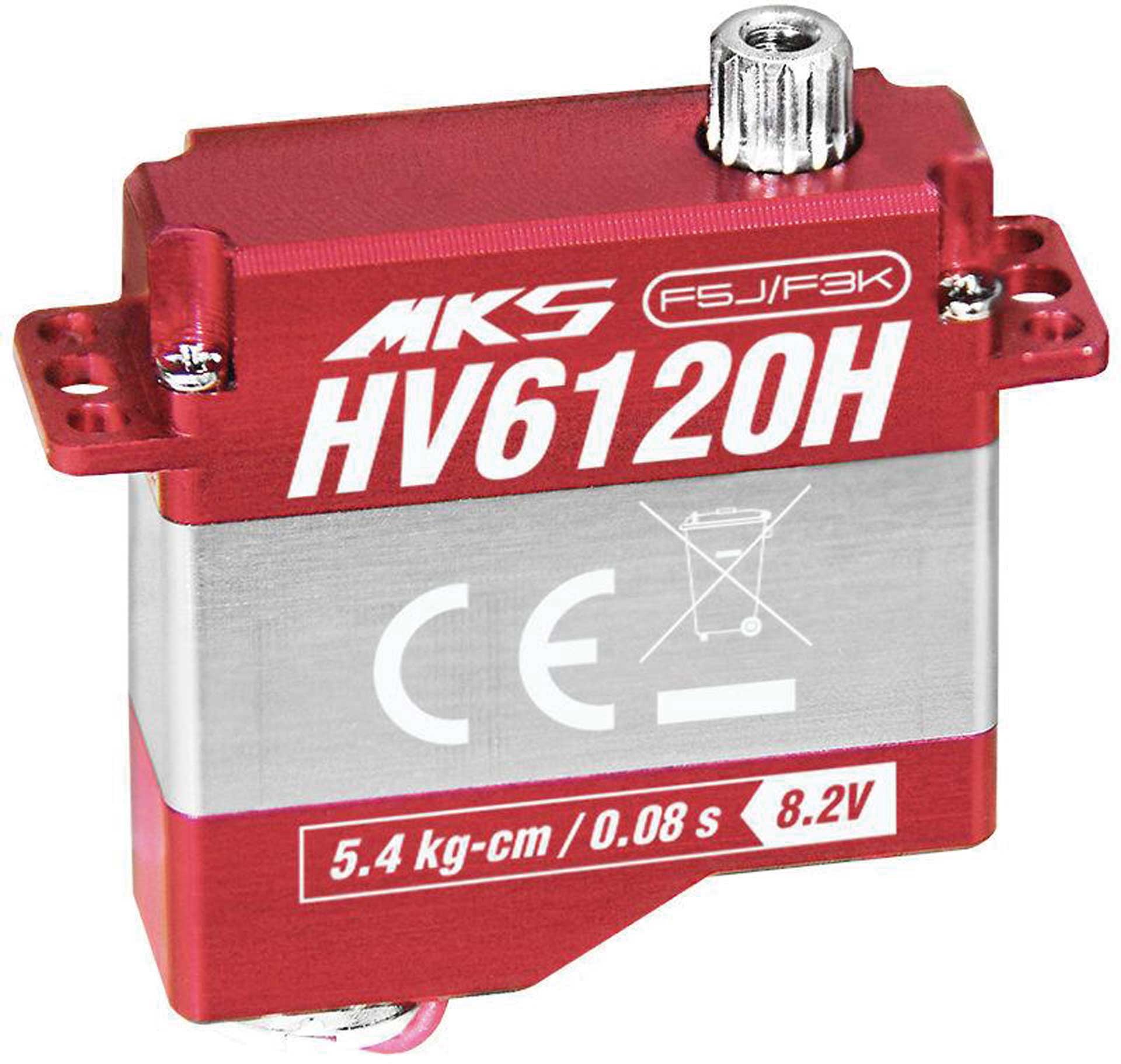 MKS HV6120H Digital Servo für  F5J , F3K ...