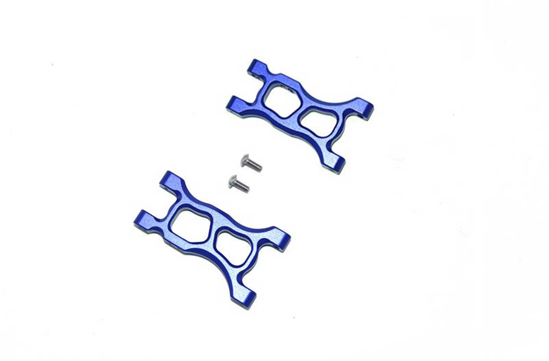 GPM Bras de suspension en aluminium avant/arrière bleu TRX 1/18 Latrax Desert
