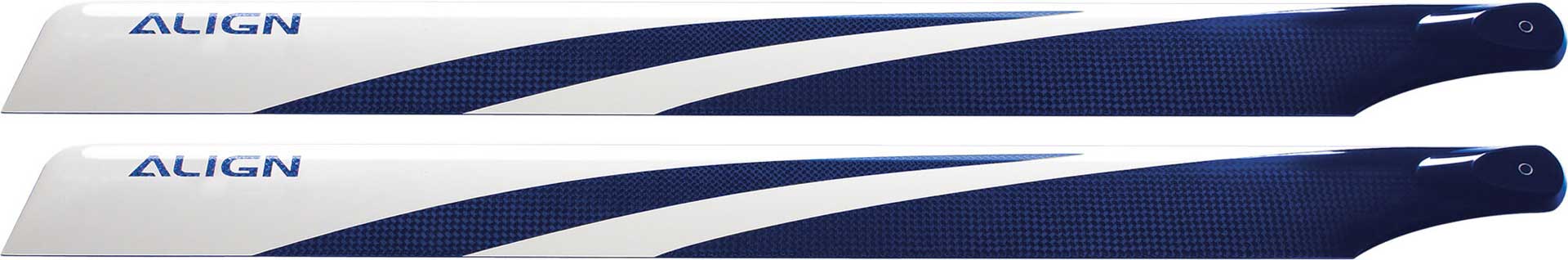 ALIGN MAIN ROTOR BLADES 360 MM CARBON BLUE