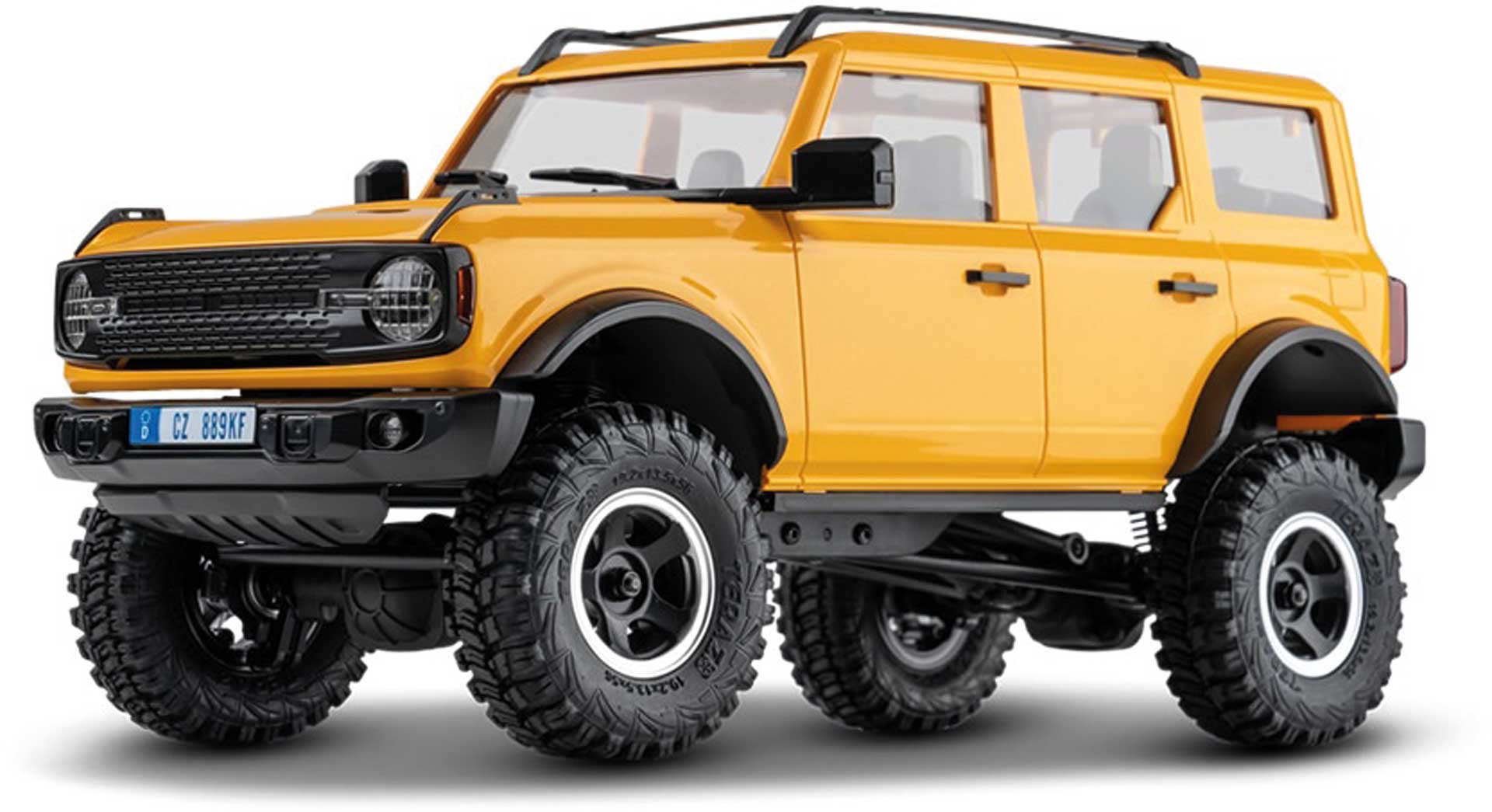 EAZY RC Bronx 1:18 4WD jaune - Crawler RTR 2.4GHz