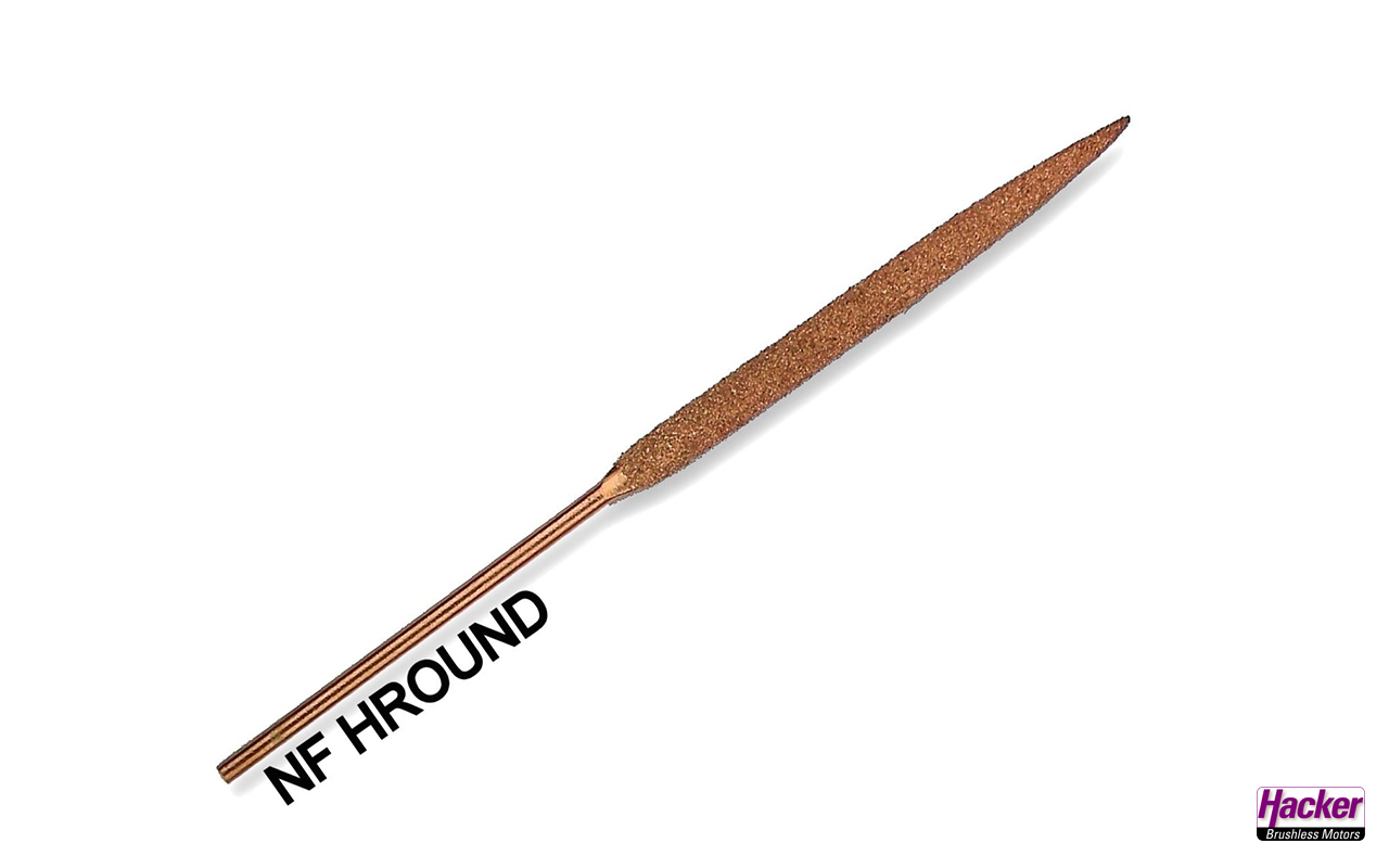 PERMA GRIT Nadelfeile "halbrund" 140mm