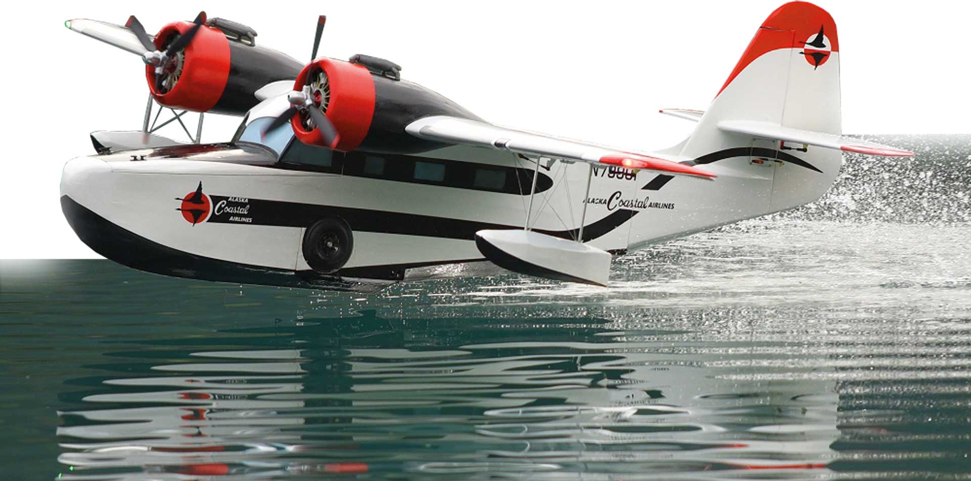 Flying Dutchman Kits Grumman Goose V2 CNC Holzbausatz Wasserflugzeug