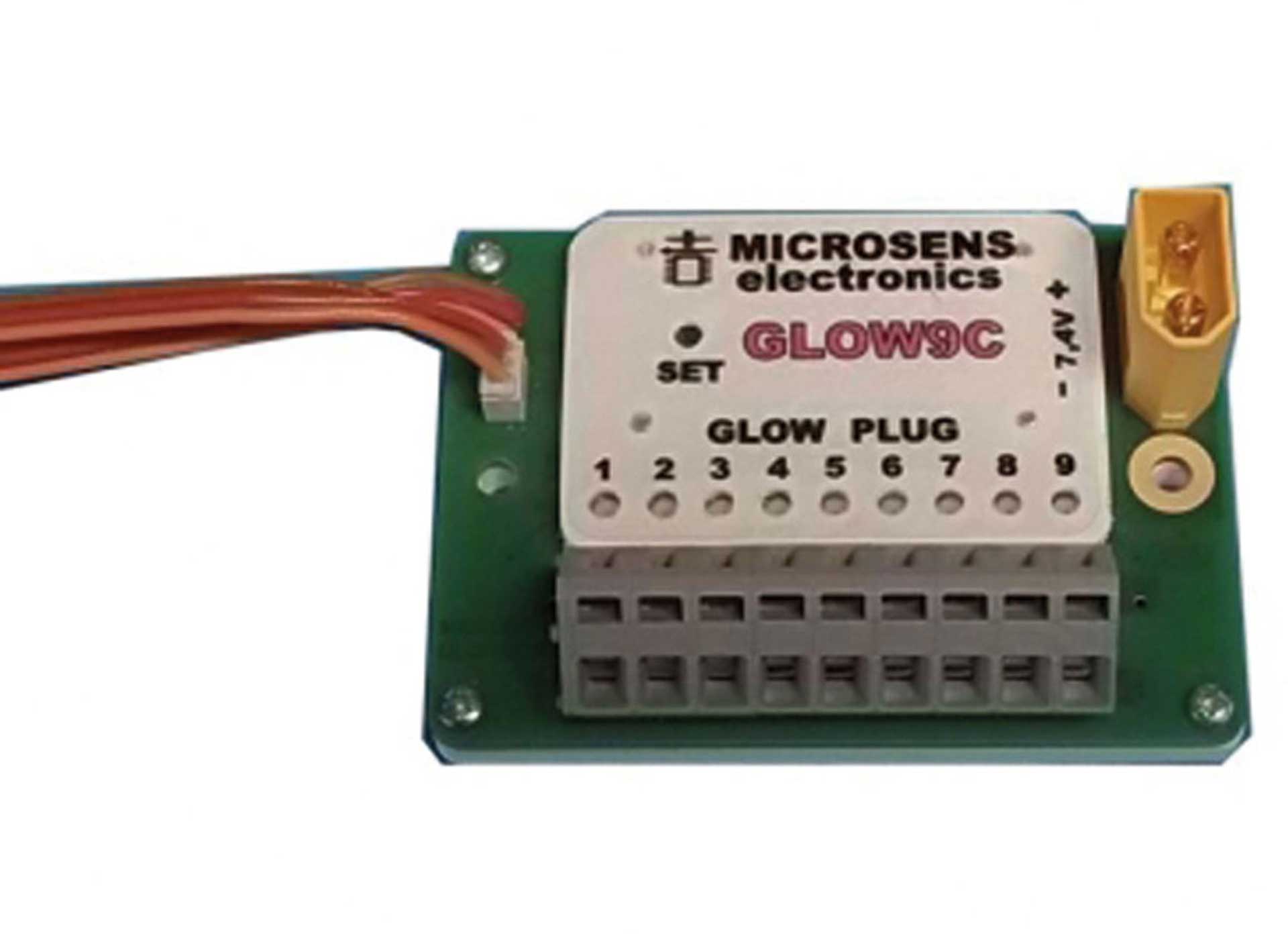 MICROSENS GLOW 9C  POUR 1-9 CYLINDRES