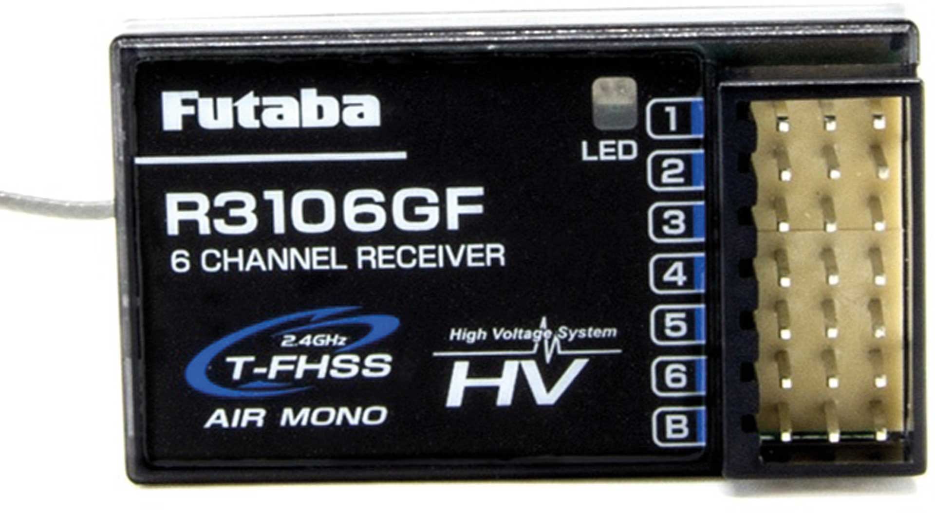 FUTABA R3106GF 2,4GHz T-FHSS HV ohne Telemetrie