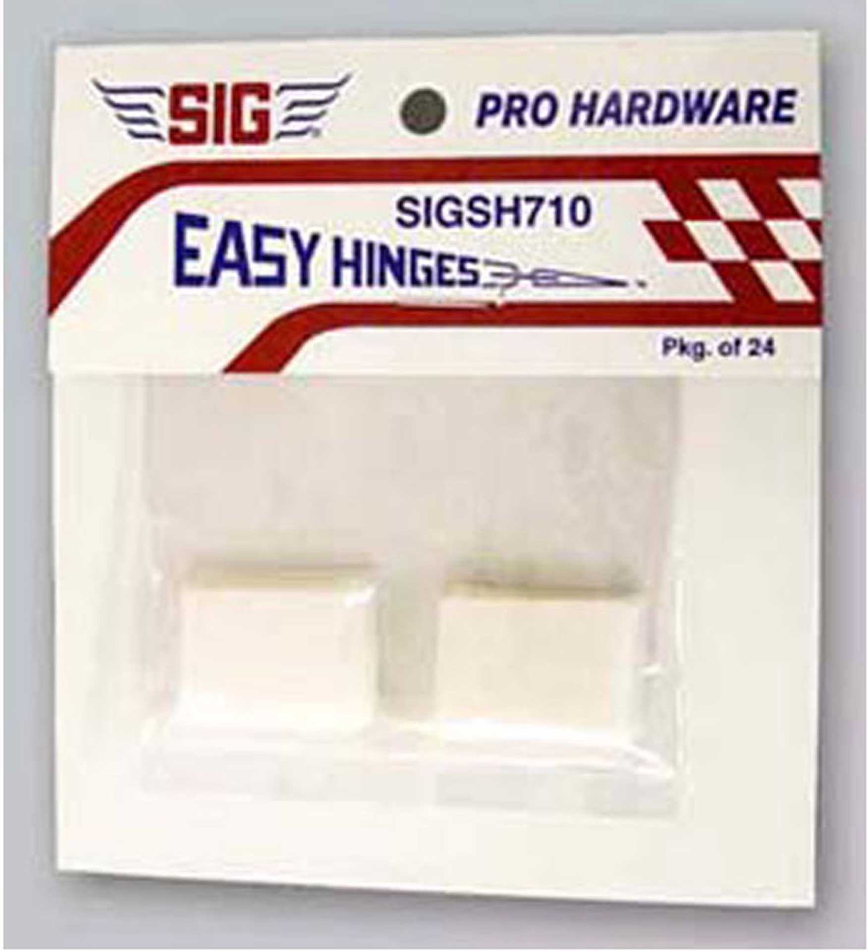 SIG HINGES WITHOUT JOINT 24 PCS.