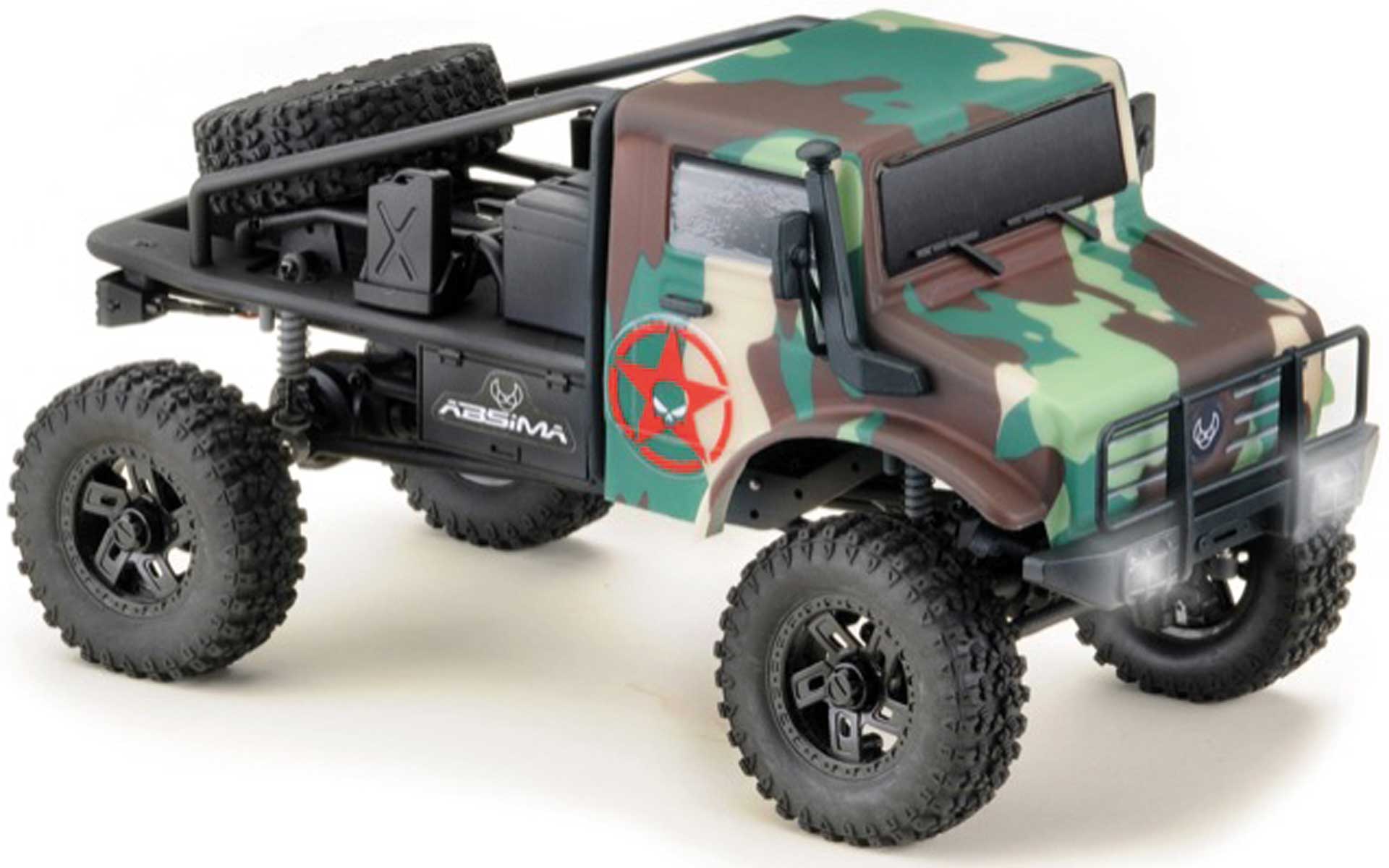 ABSIMA EVO Crawler "Trail Hunter V2" 1/18 camo 2-Gear RTR