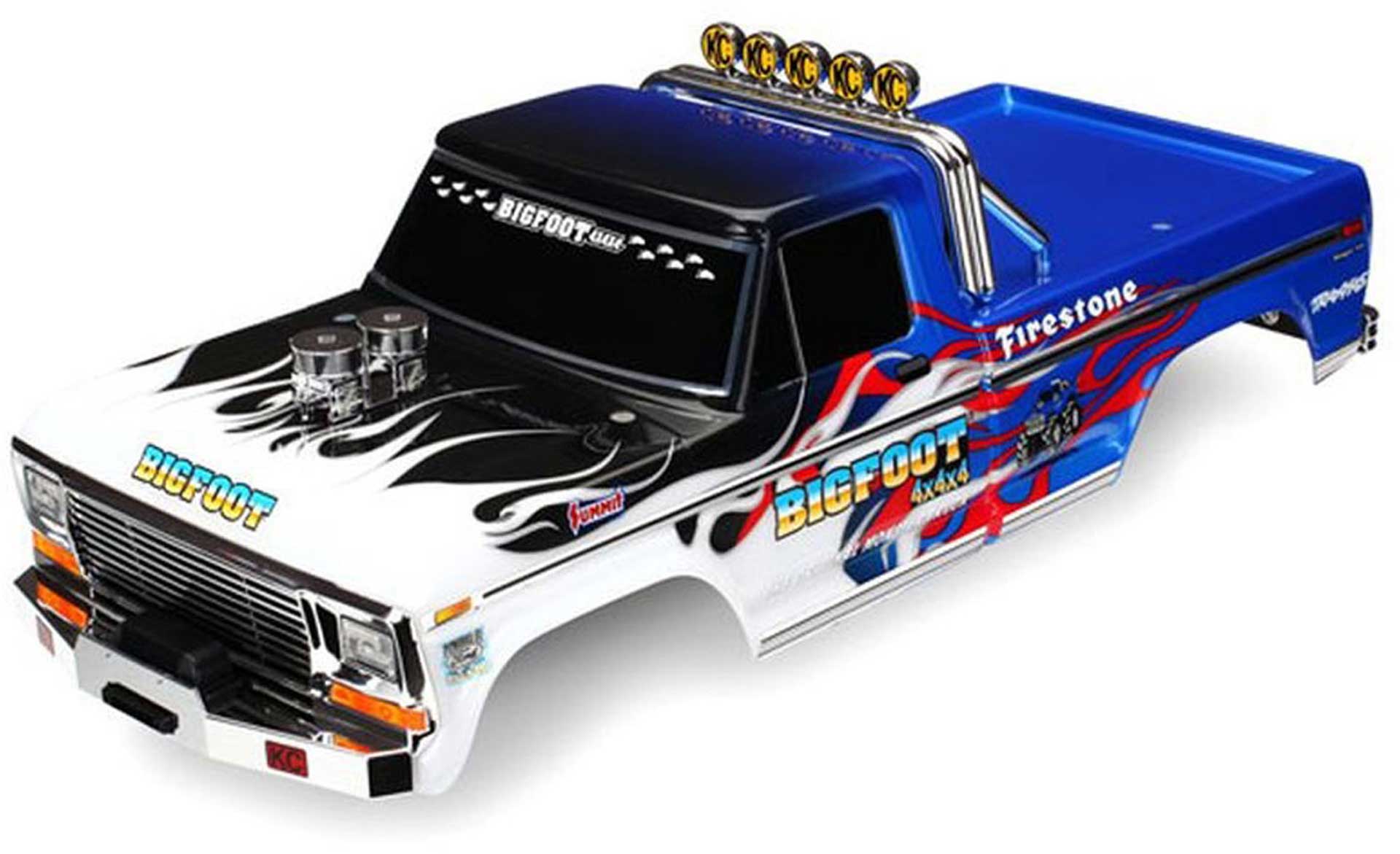 TRAXXAS CHECK BIGFOOT FLAME OFFICIALLY LICENSED