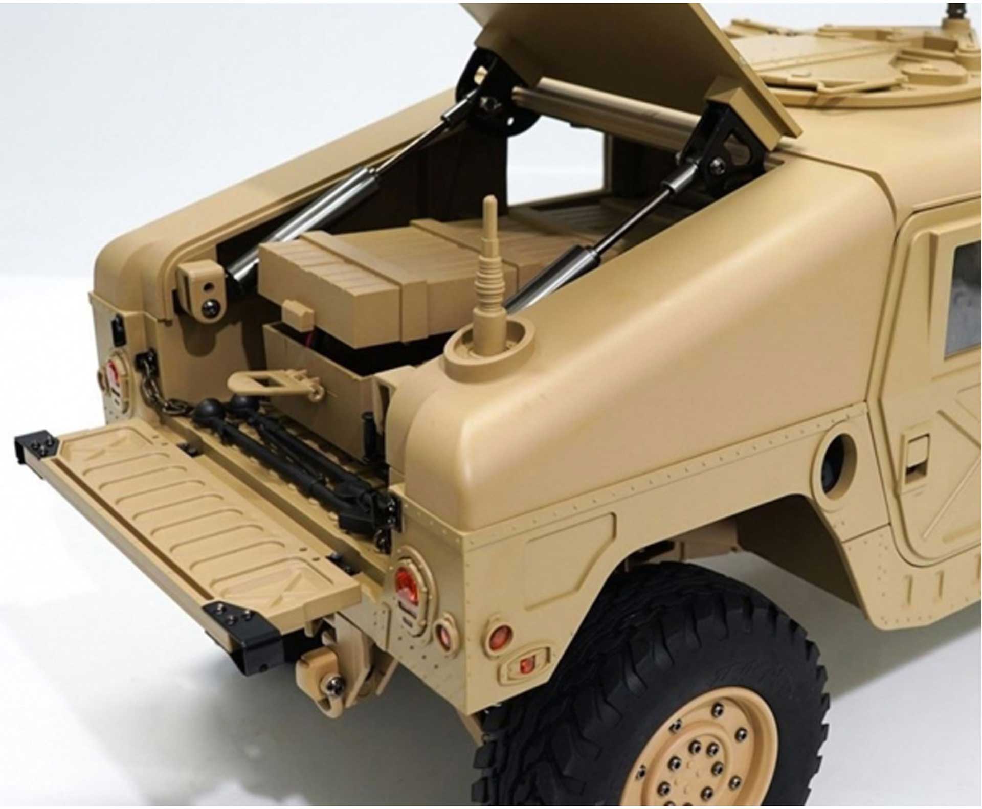 FM-ELECTRICS Military SUV mit Allrad 1/10 XL EP 4WD beige