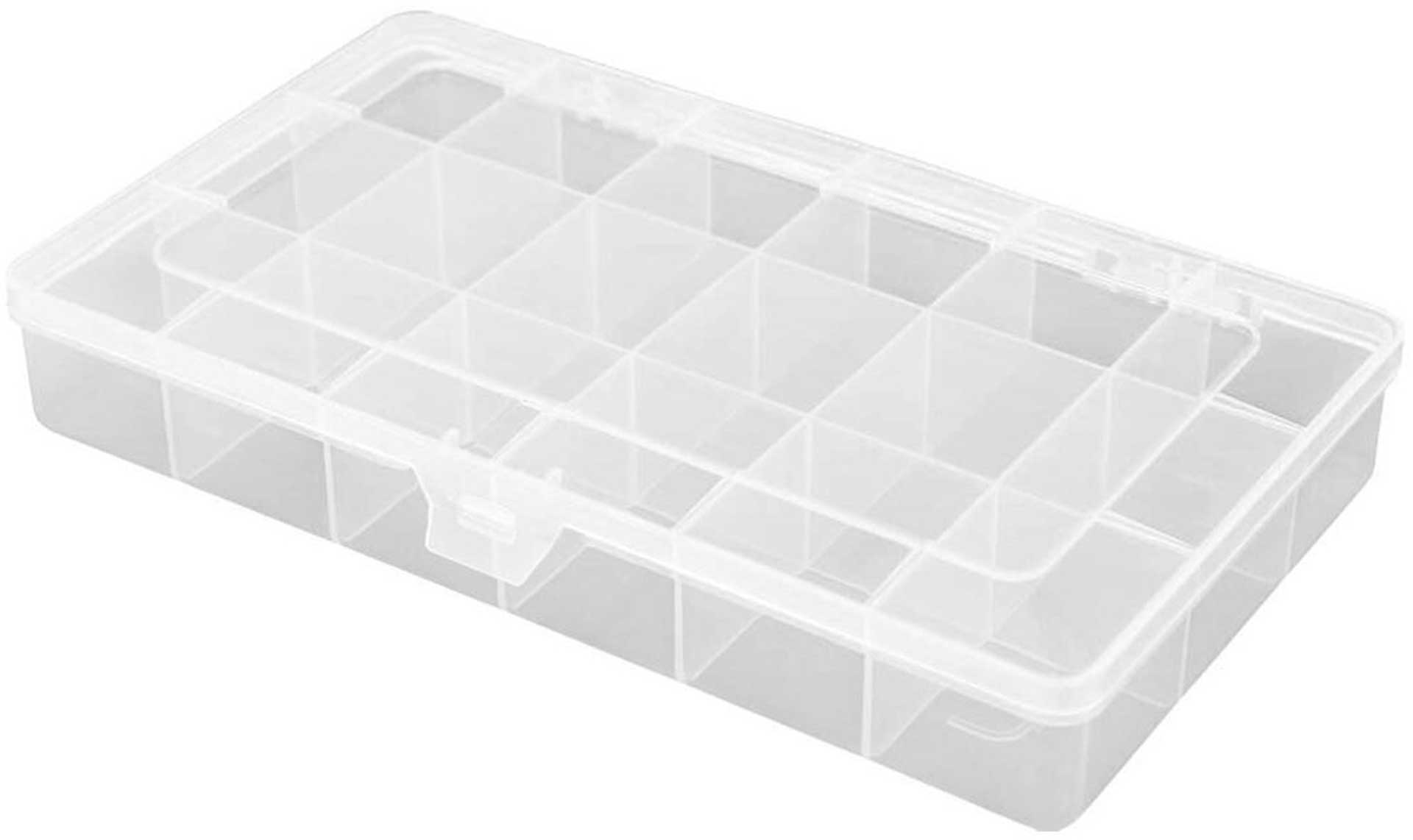 ROBITRONIC SORTING BOX 18 COMPARTMENTS FIXED 210X119X34.5 MM