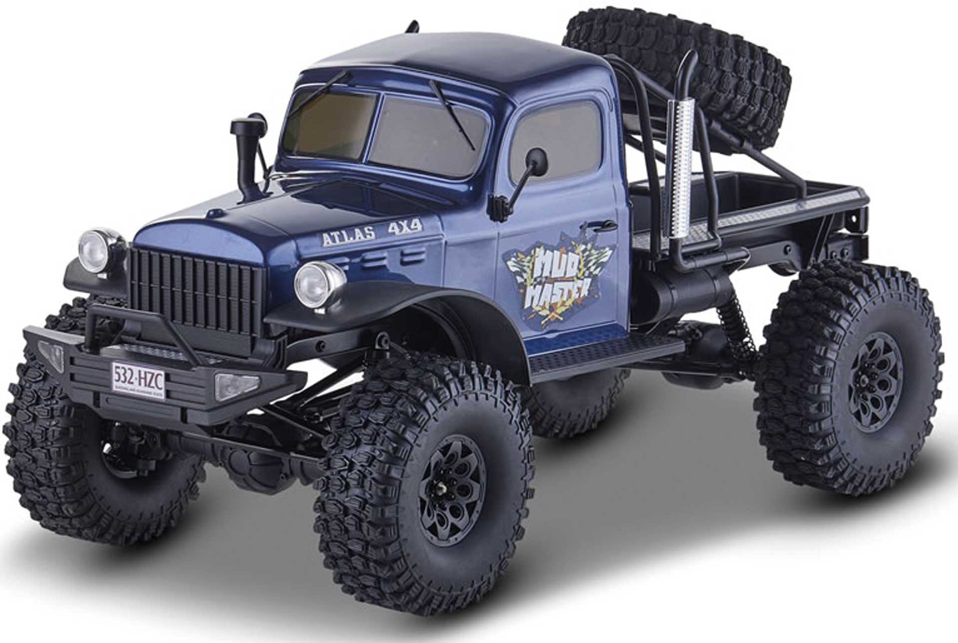 ROC HOBBY Atlas Mud Master 1:10 4WD blau - Crawler RTR 2.4GHz