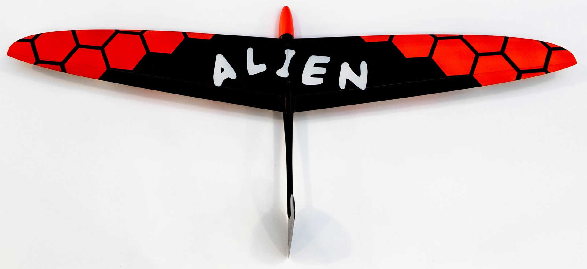 OA-Composites ALIEN DLG Slope Soarer 1,2m rouge Ailes volantes