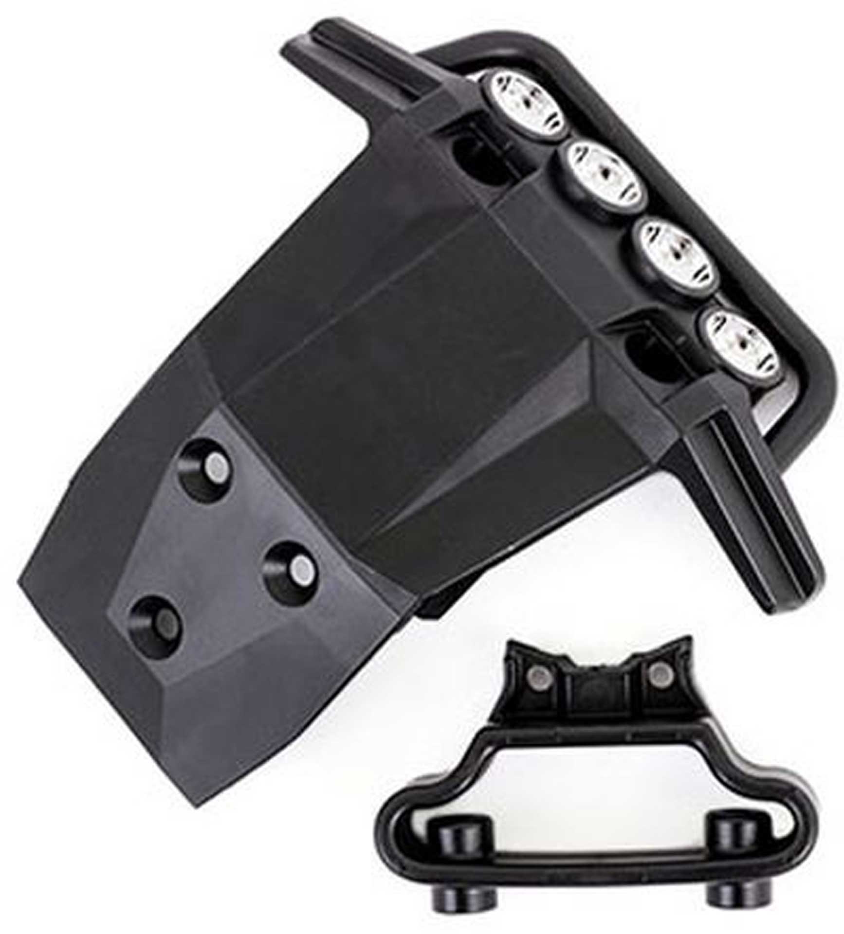 TRAXXAS BUMPER + FRONT BRACKET WITH LED LIGHT MOUNTING 4WD RUSTLER