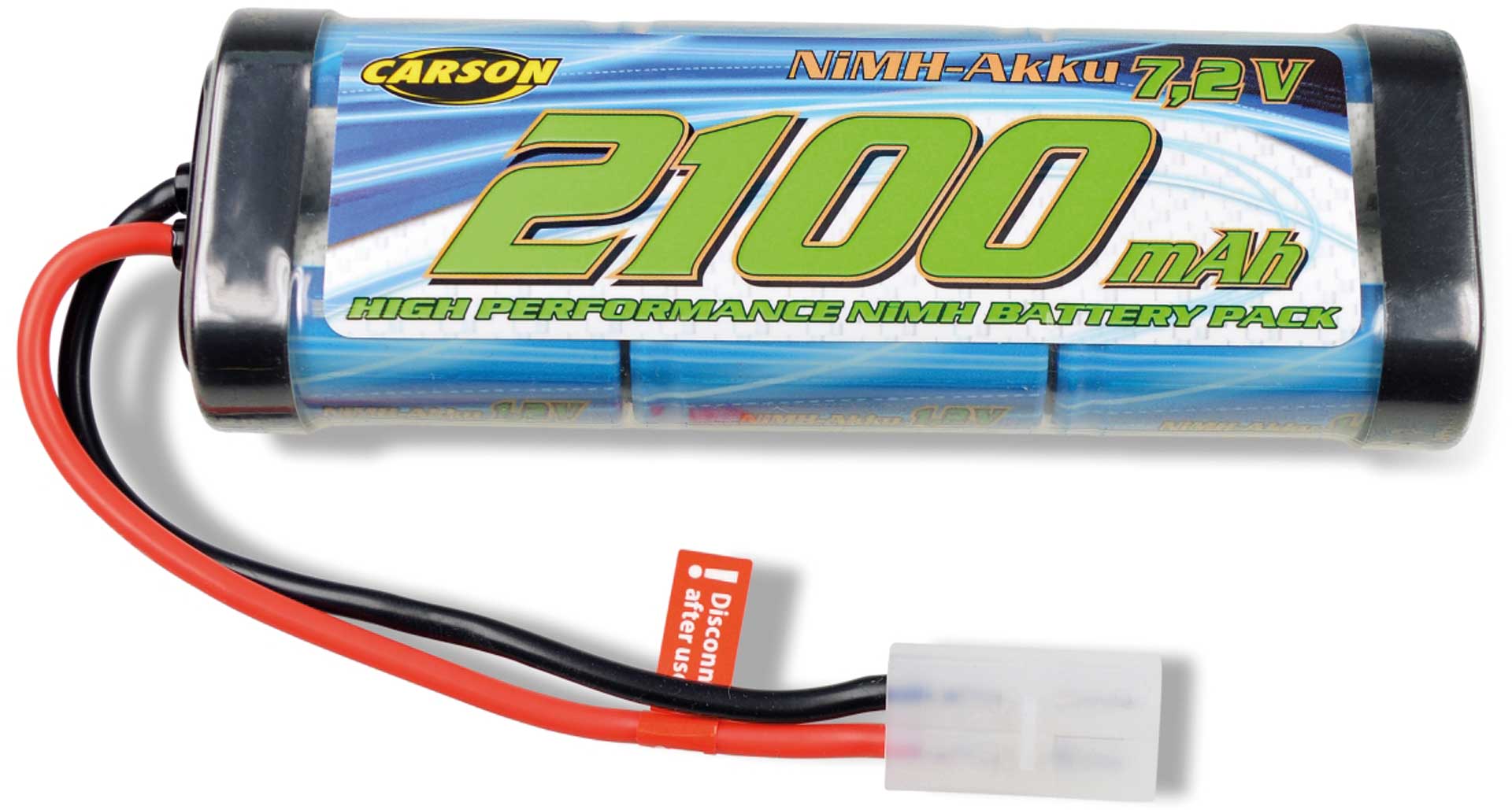 CARSON 7,2V/2100mAh Batterie NiMH Race TAM