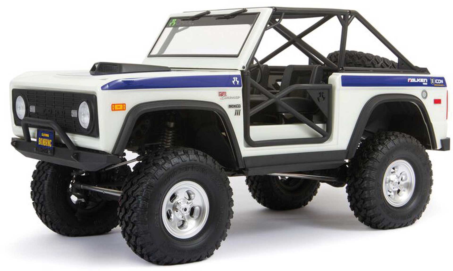 AXIAL SCX10 III Early Ford Bronco 1/10th 4wd RTR (White)