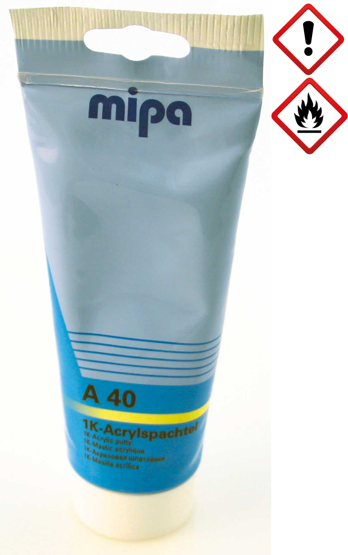 mipa A 40 1K-Acrylspachtel Tube 250g