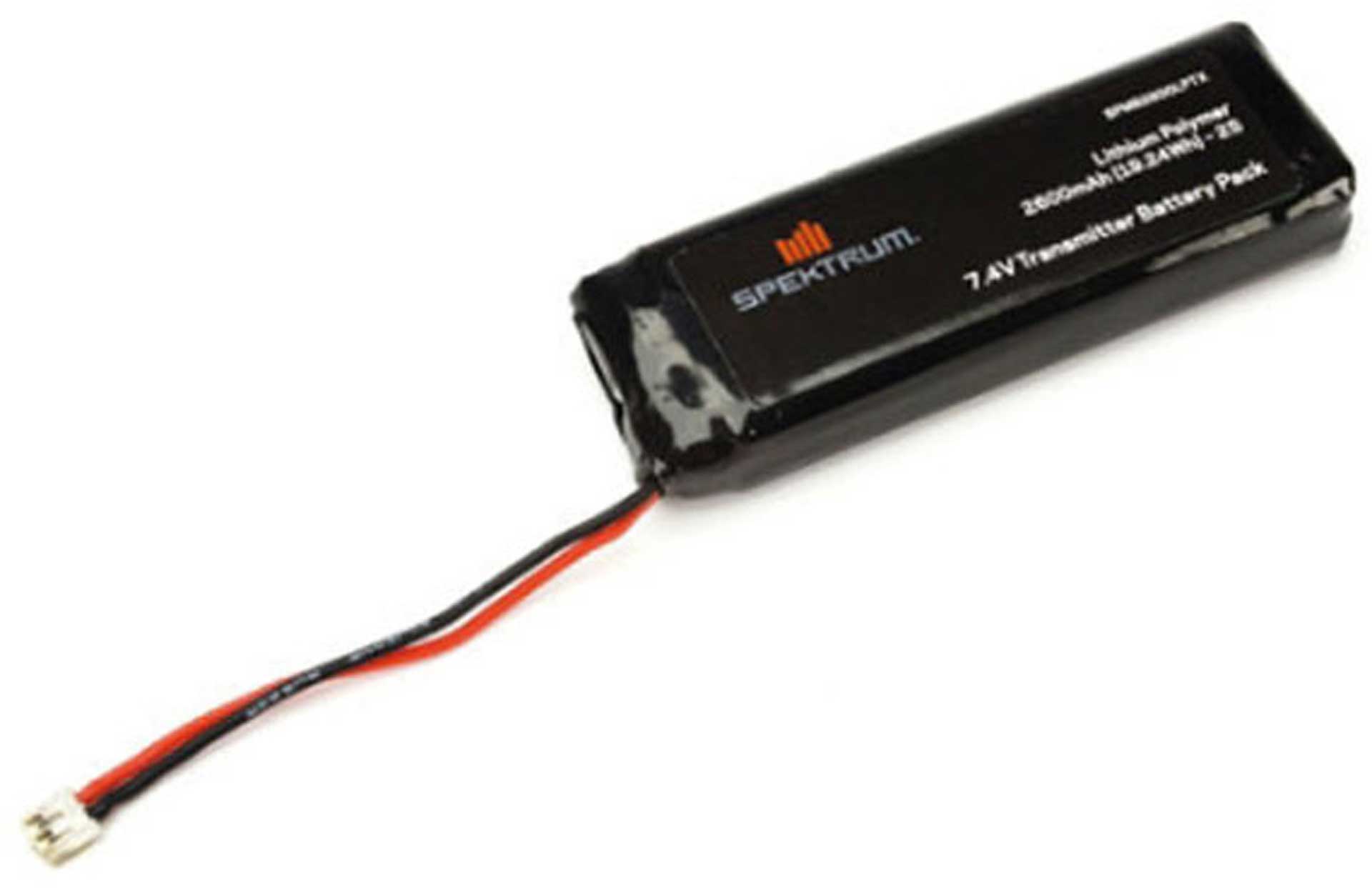 SPEKTRUM 7.4V 2600mAh 2S LiPo Transmitter Battery: DX18