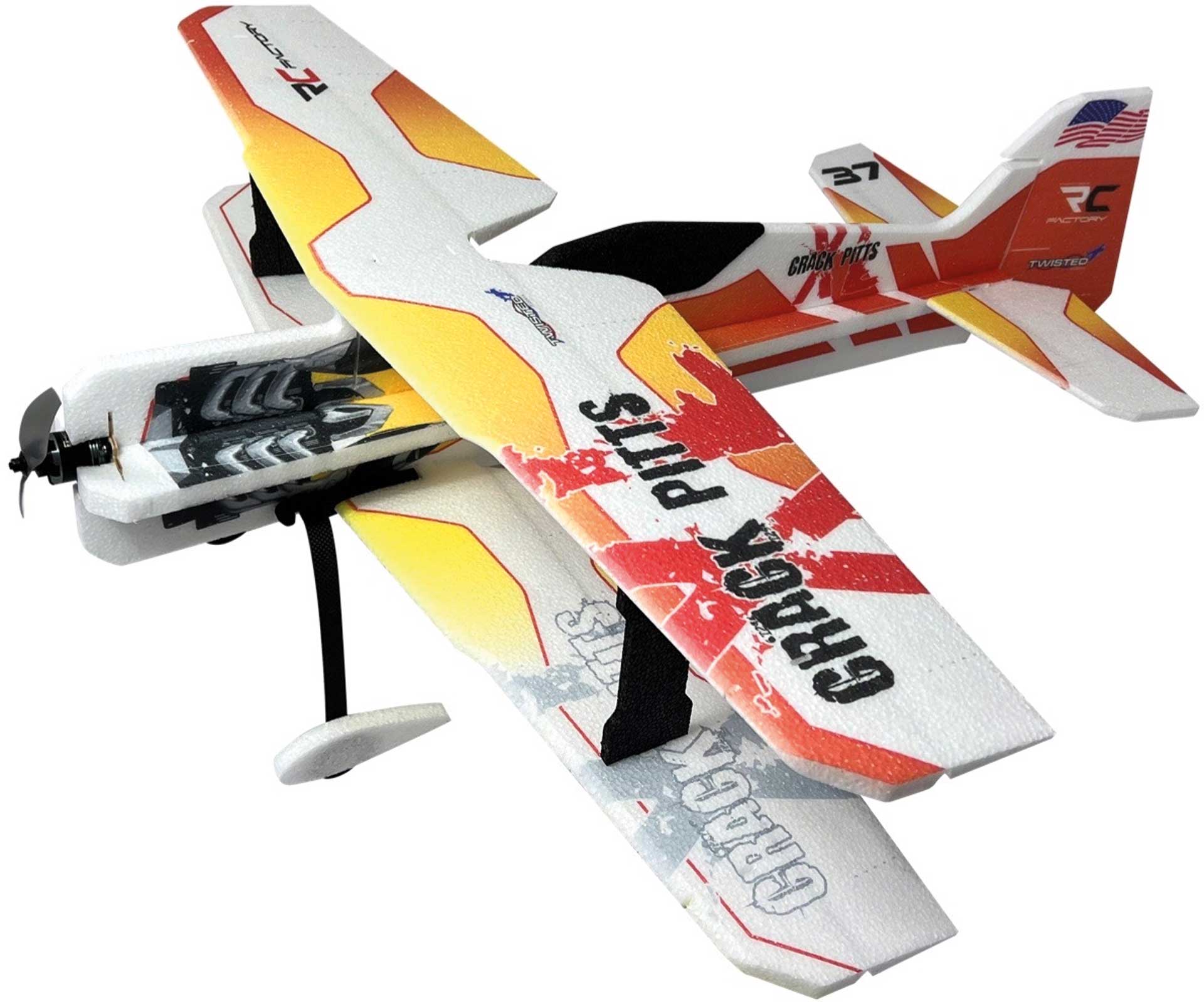 RC-Factory Crack Pitts XL Yellow EXPERT series