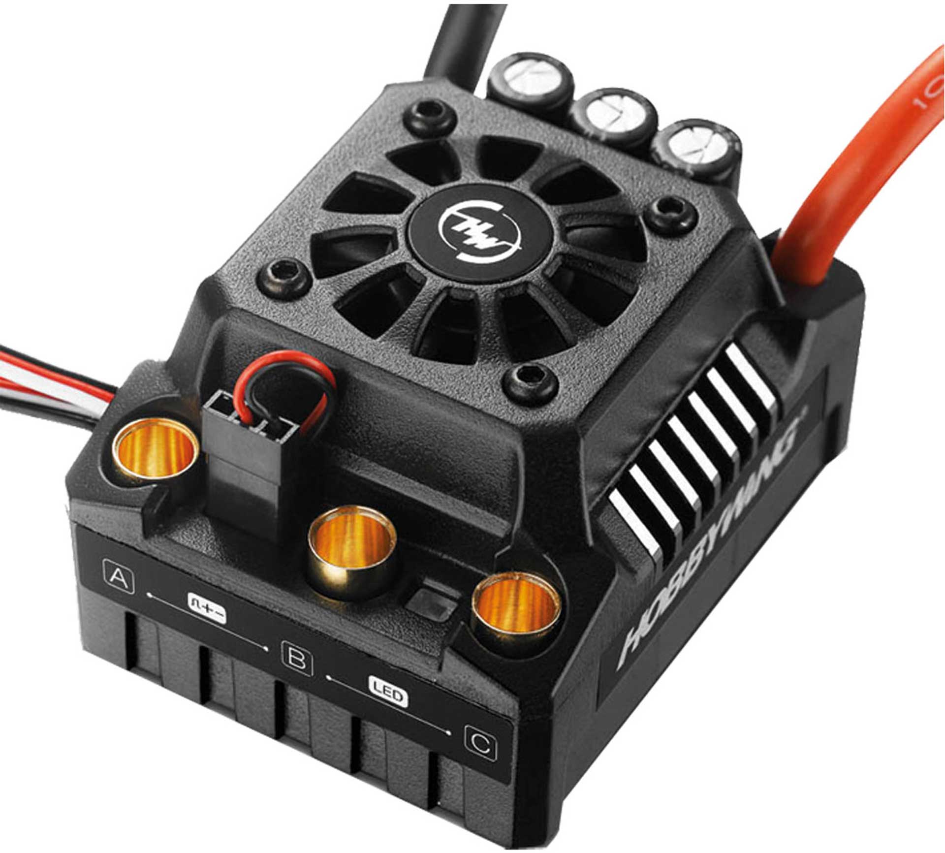 HOBBYWING EZRUN VARIATEUR MAX8 V3 150A BEC 6A 3-6S WP AVEC  T-STECKER POUR 1/8ER AUTOS