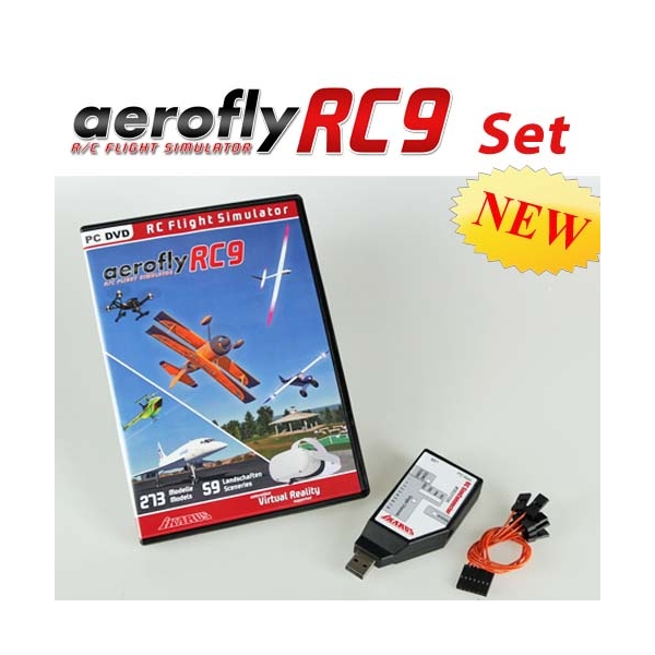 IKARUS Kit : Aerofly RC9 avec Sim Connector