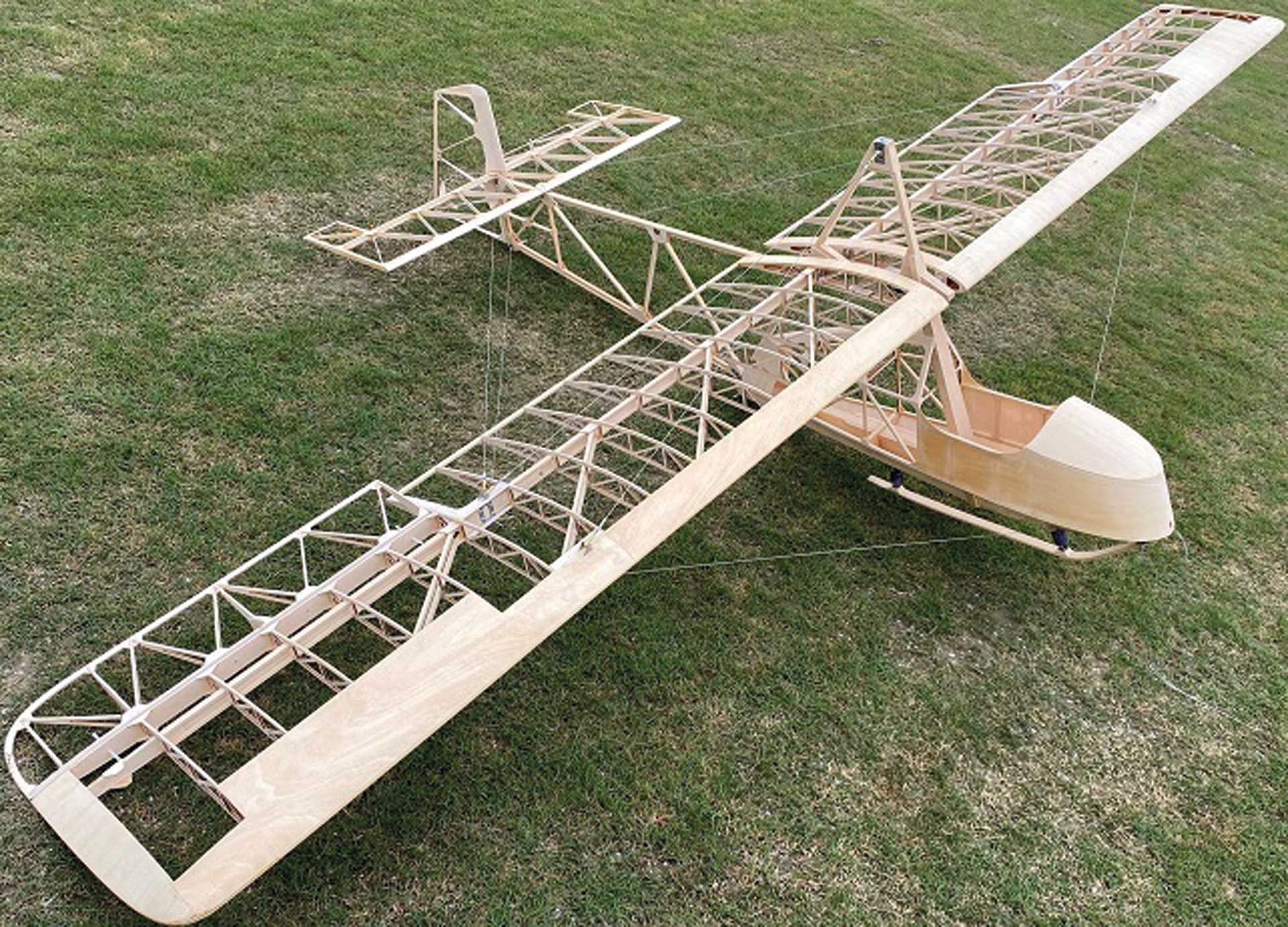 VALUEPLANES SG-38 "Kit de construction en bois "planeur scolaire" 1:3 3,4m (3400mm)