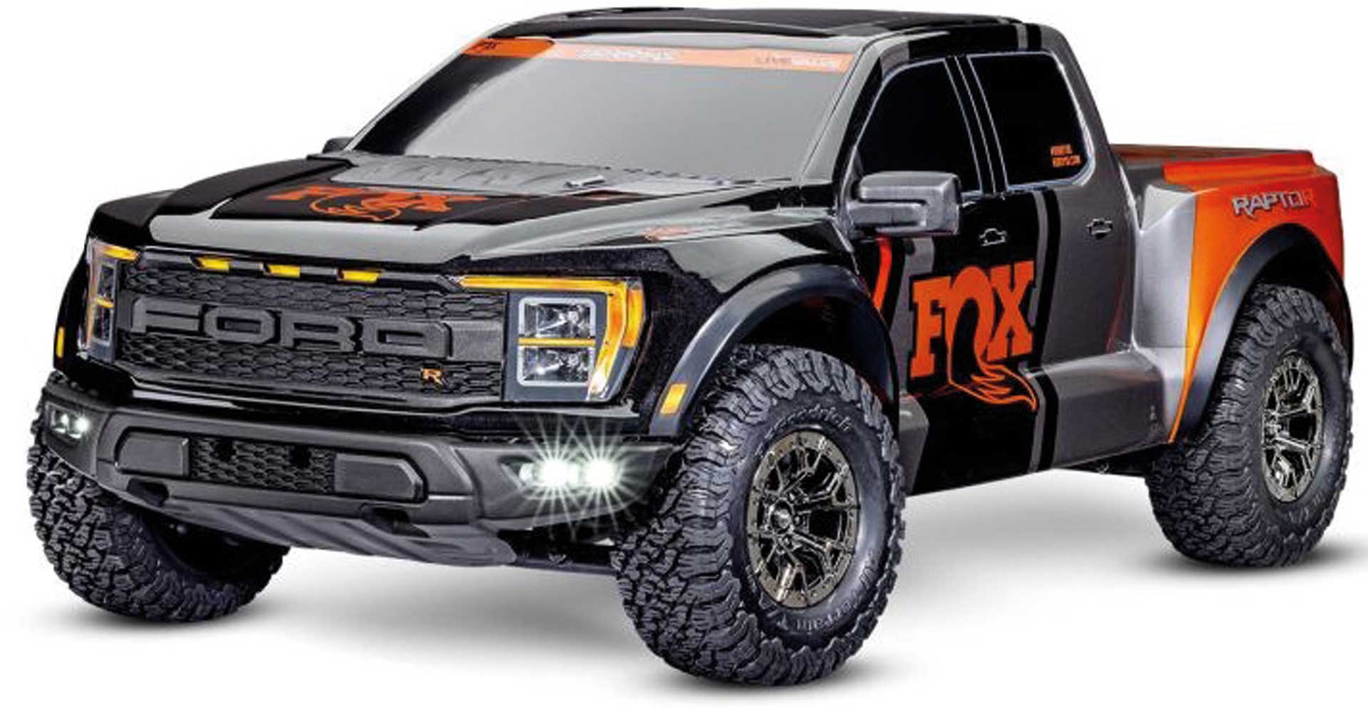 TRAXXAS FORD RAPTOR-R 4X4 VXL BLACK 1/10 PRO-SCALE RTR BRUSHLESS WITHOUT BATTERY/CHARGER SPECIAL-EDITION