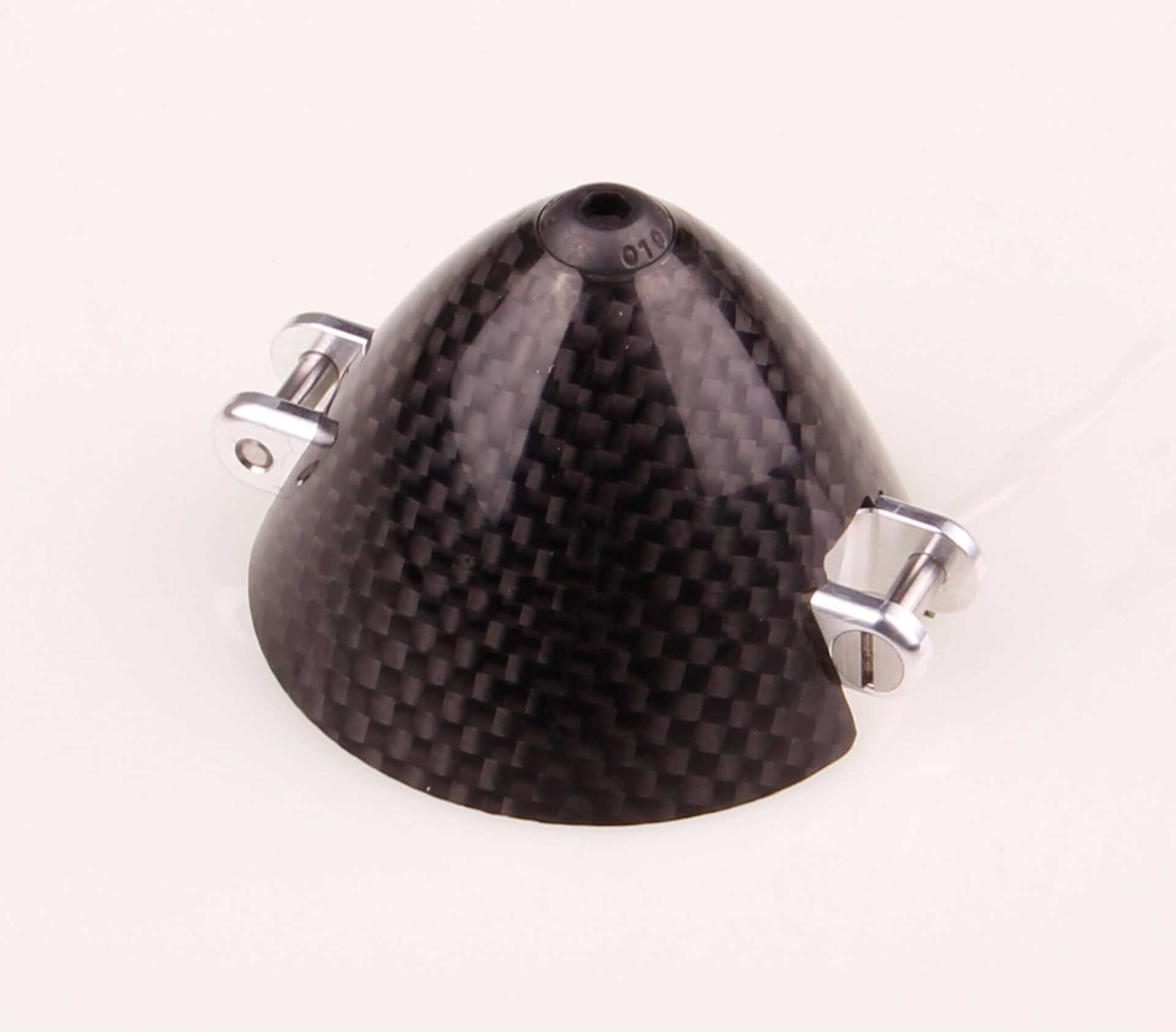 GM Propellers Spinner ø 50mm Durchmesser, Motorwelleø 5mm Carbon schwarz