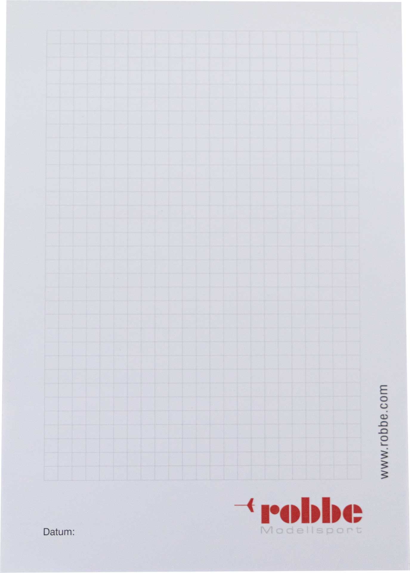 Robbe Modellsport Notepad A5 portrait format "ROBBE"