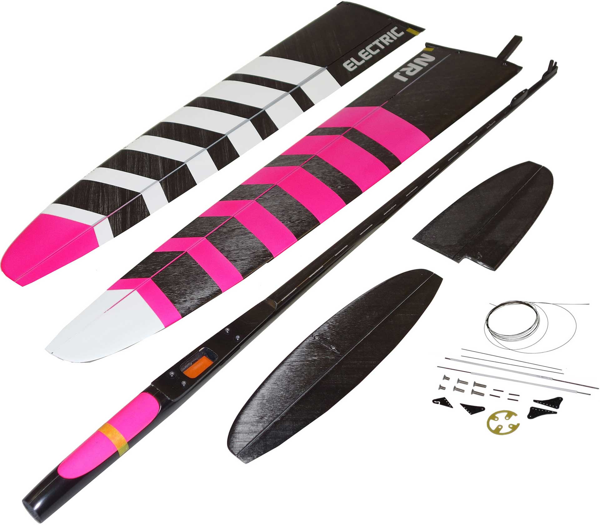 OA-Composites NRJ F5K Electric Farbe # A Weiss/Pink