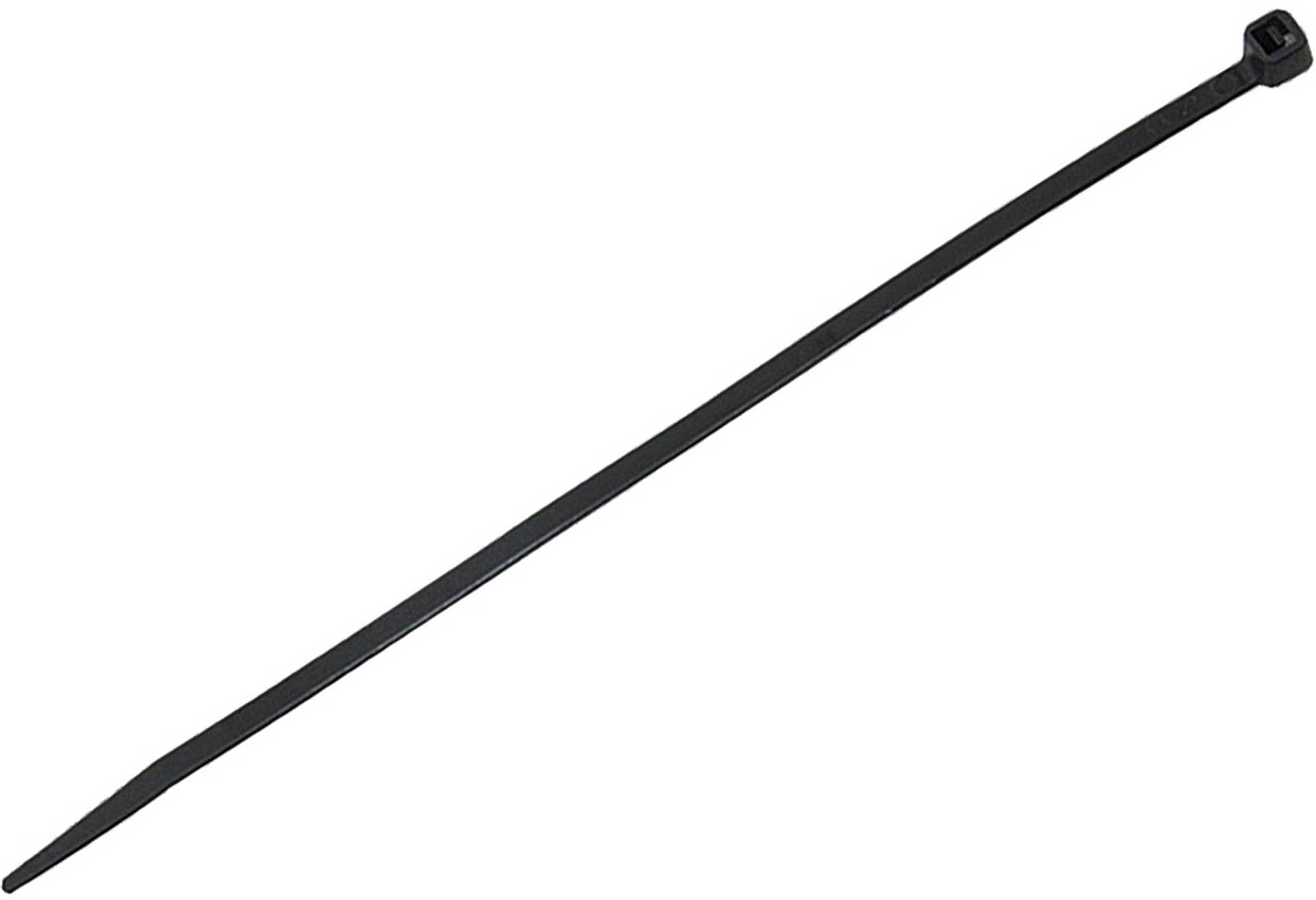 MODELLBAU LINDINGER CABLE STRAPS 200/4,8MM 100PCS. BLACK