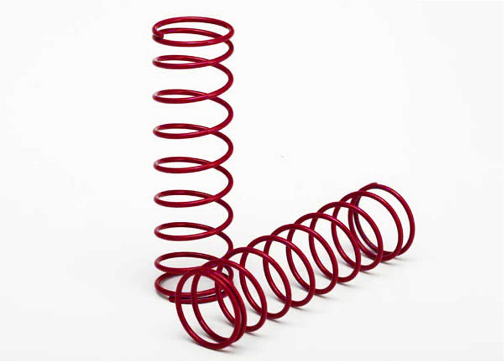 TRAXXAS SPRINGS FRONT  (RED) (2)