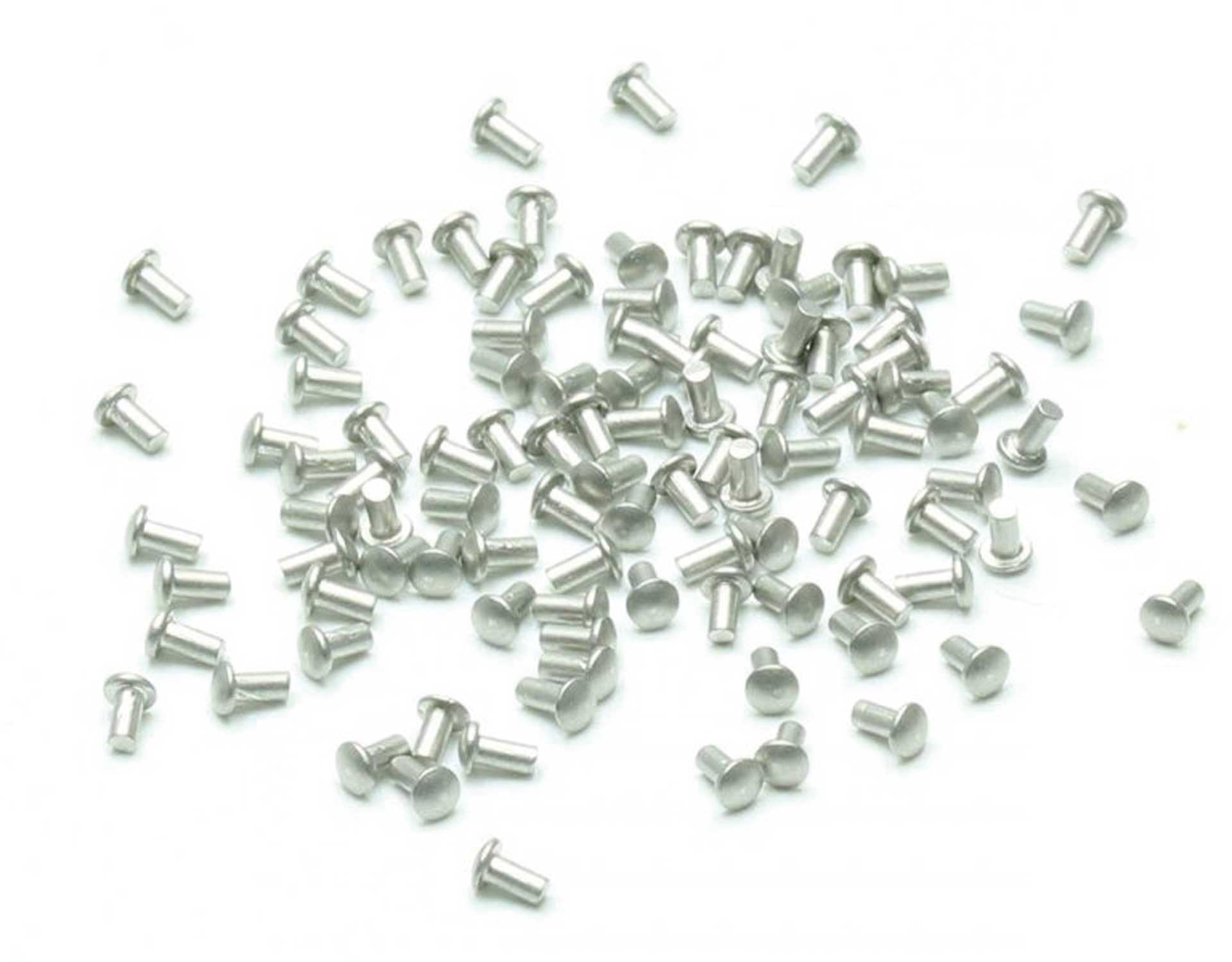 PICHLER Rivets en aluminium 2x1mm 100 pièces
