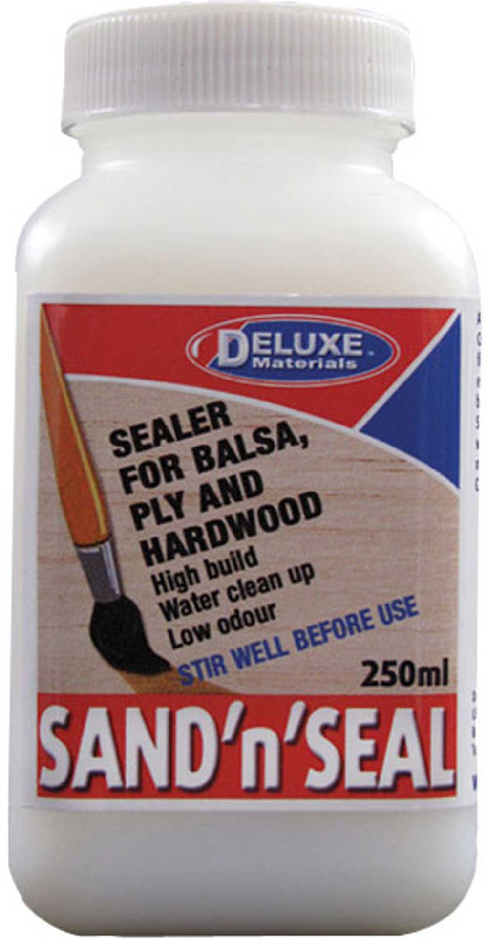 DELUXE SAND ´N SEAL WOOD SEAL 250ML FOR  CA. 1,5QM SUFFICIENT