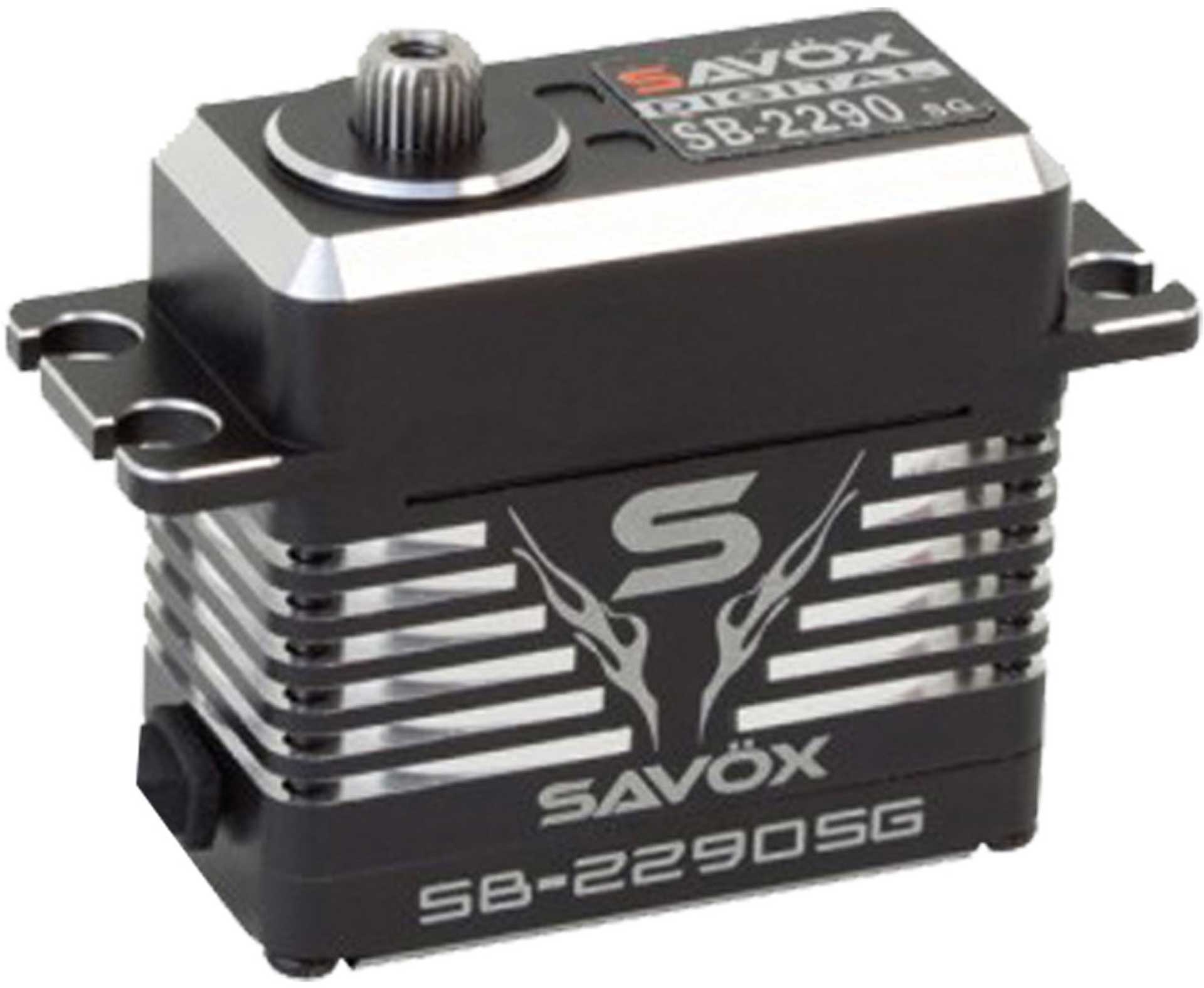 SAVÖX SB-2290SG (7,4V/50KG/0,11s) DIGITAL HV BRUSHLESS SERVO BLACK LINE