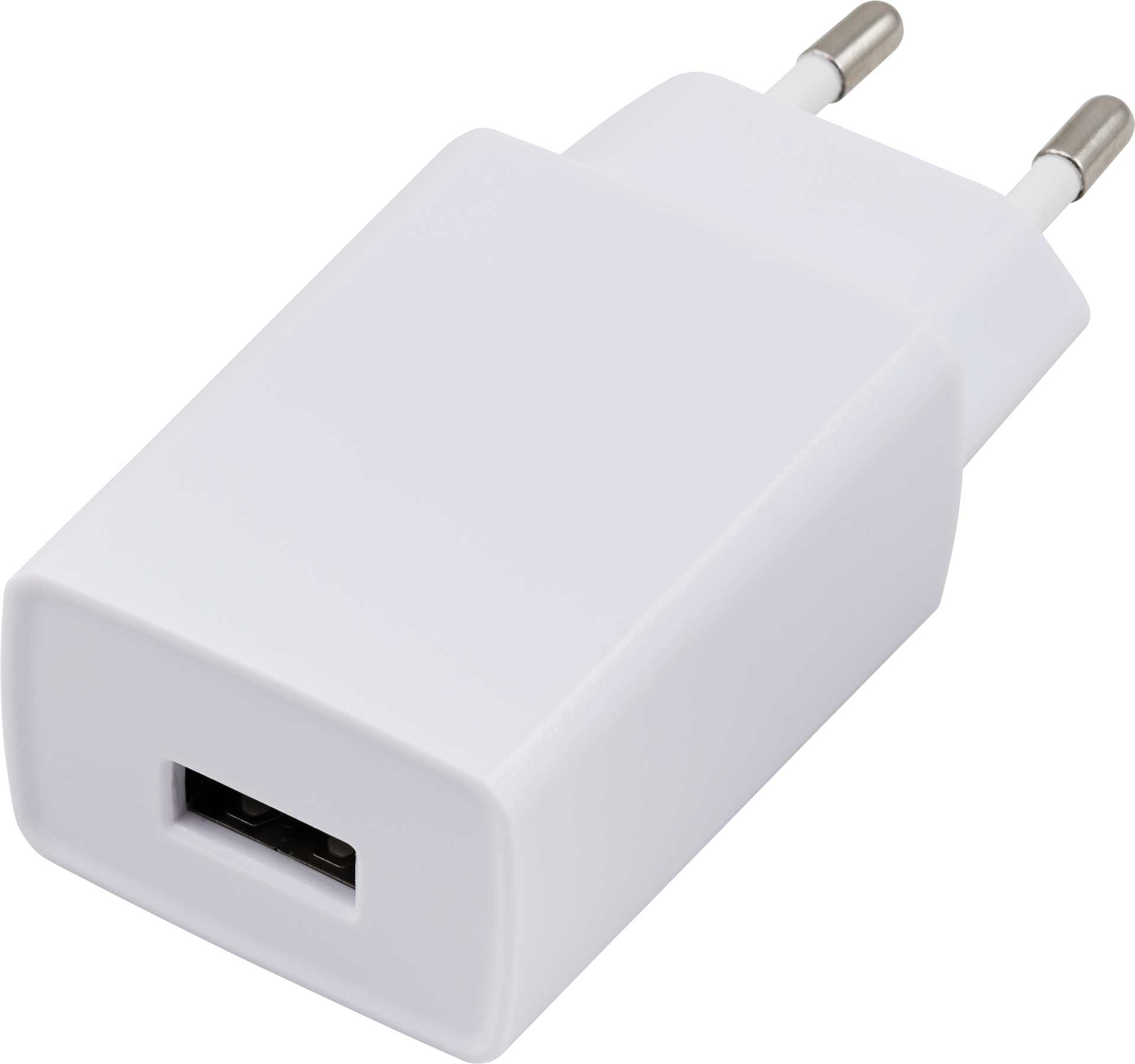 MODELLBAU LINDINGER USB Stecker Ladegerät, Eingang: 100-240V Ausgang: 5V 2A 10W, USB-A