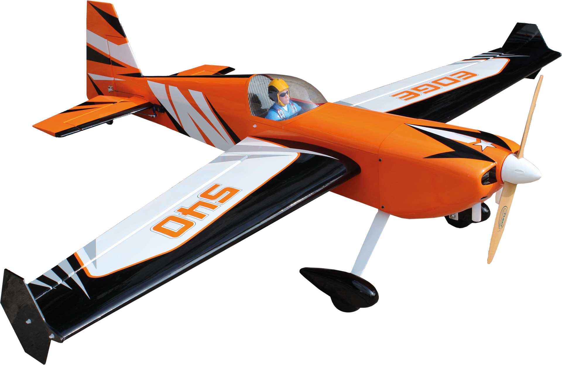 Seagull Models ( SG-Models ) Edge 540 V3 77.5" 35-40cc Orange upgrade carbone version acrobatique