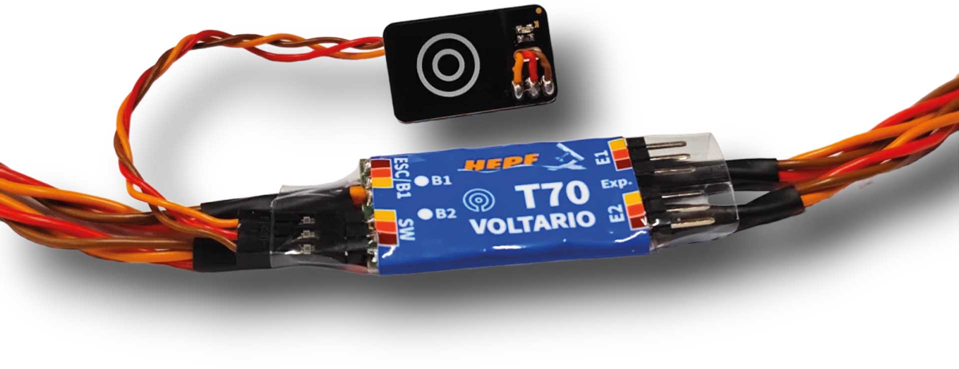 HEPF Voltario T70 mit JR Steckersystem