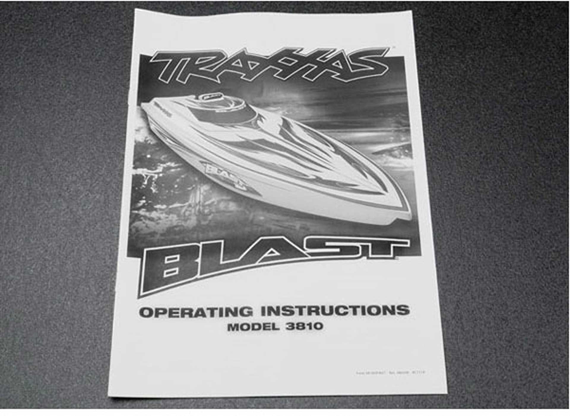 TRAXXAS OWNERS MANUAL, BLAST
