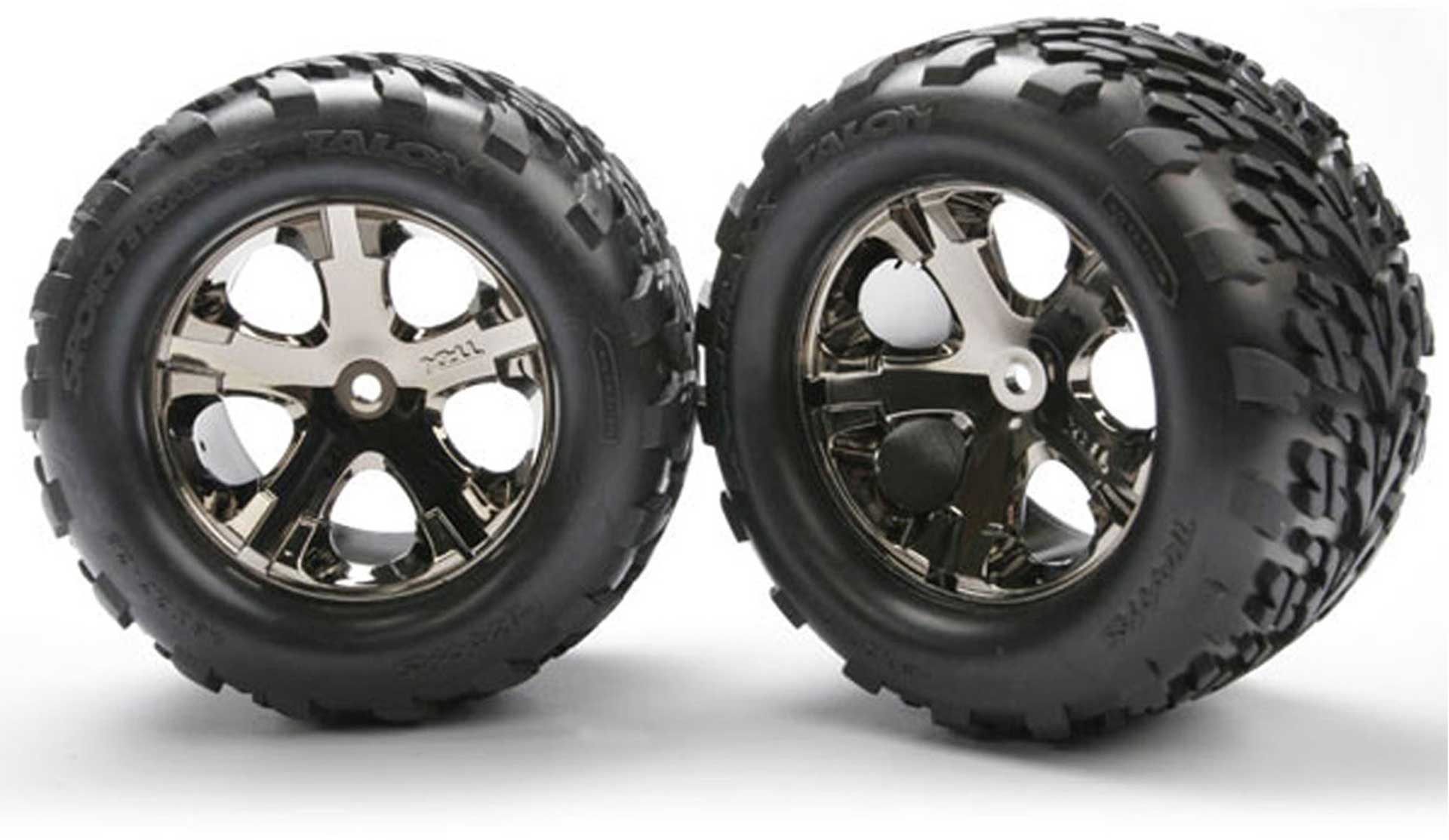 TRAXXAS ROUES ARRIERE MONTEES COLLEES TALON 2.8 (2)
