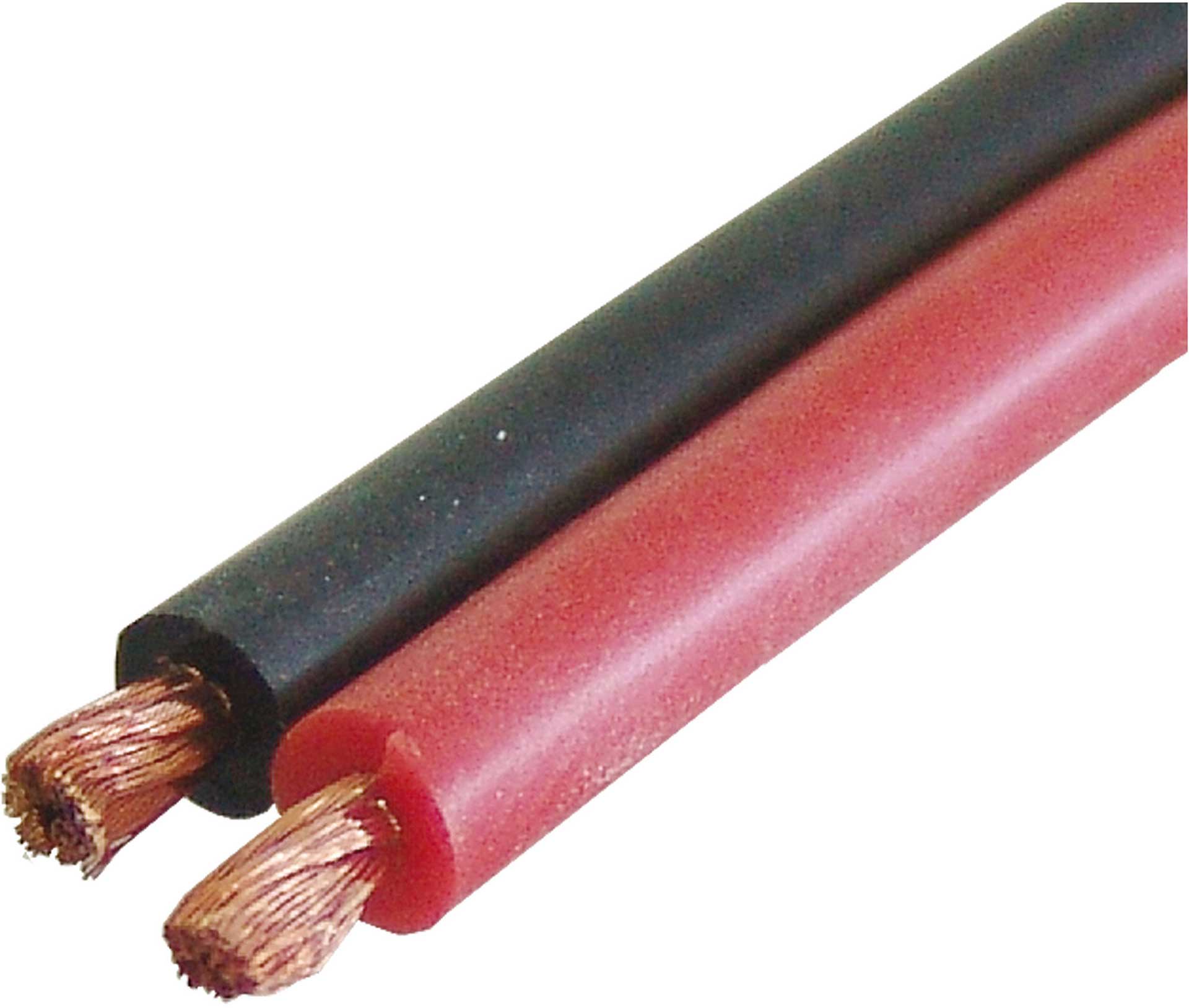 MODELLBAU LINDINGER SILICONE CABLE 4MM² RED / BLACK 1M EACH