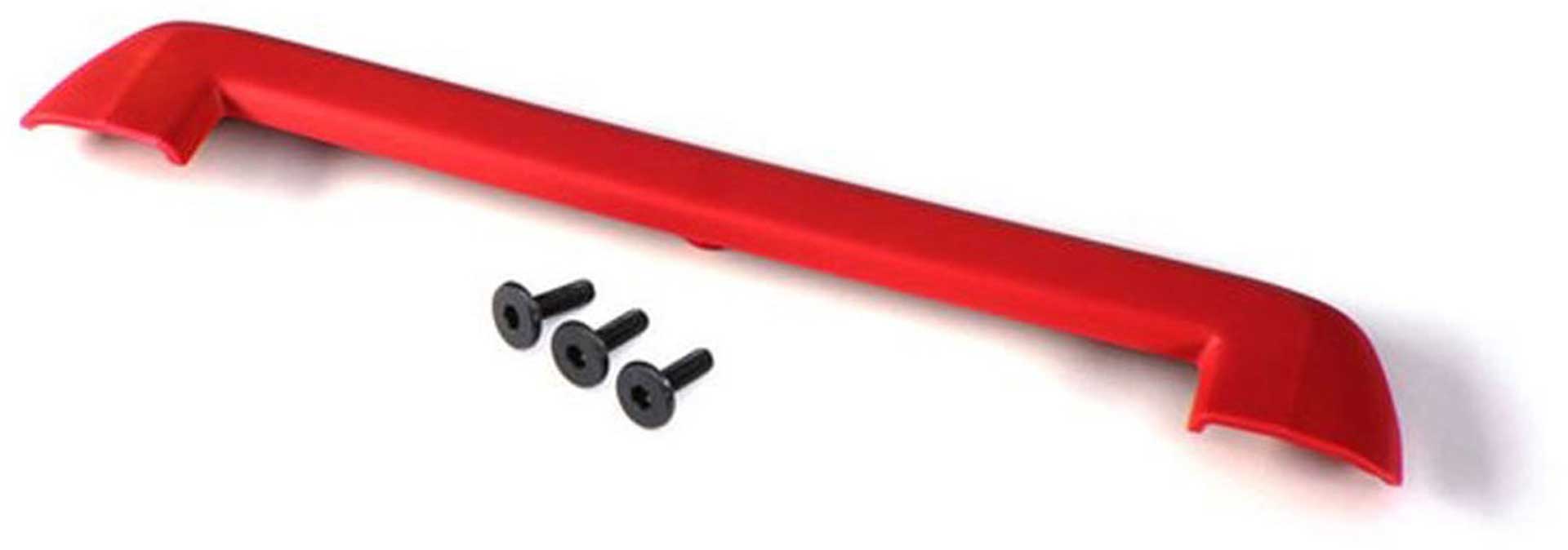 TRAXXAS TAILGATE PROTECTION RED + SCREWS for MAXX