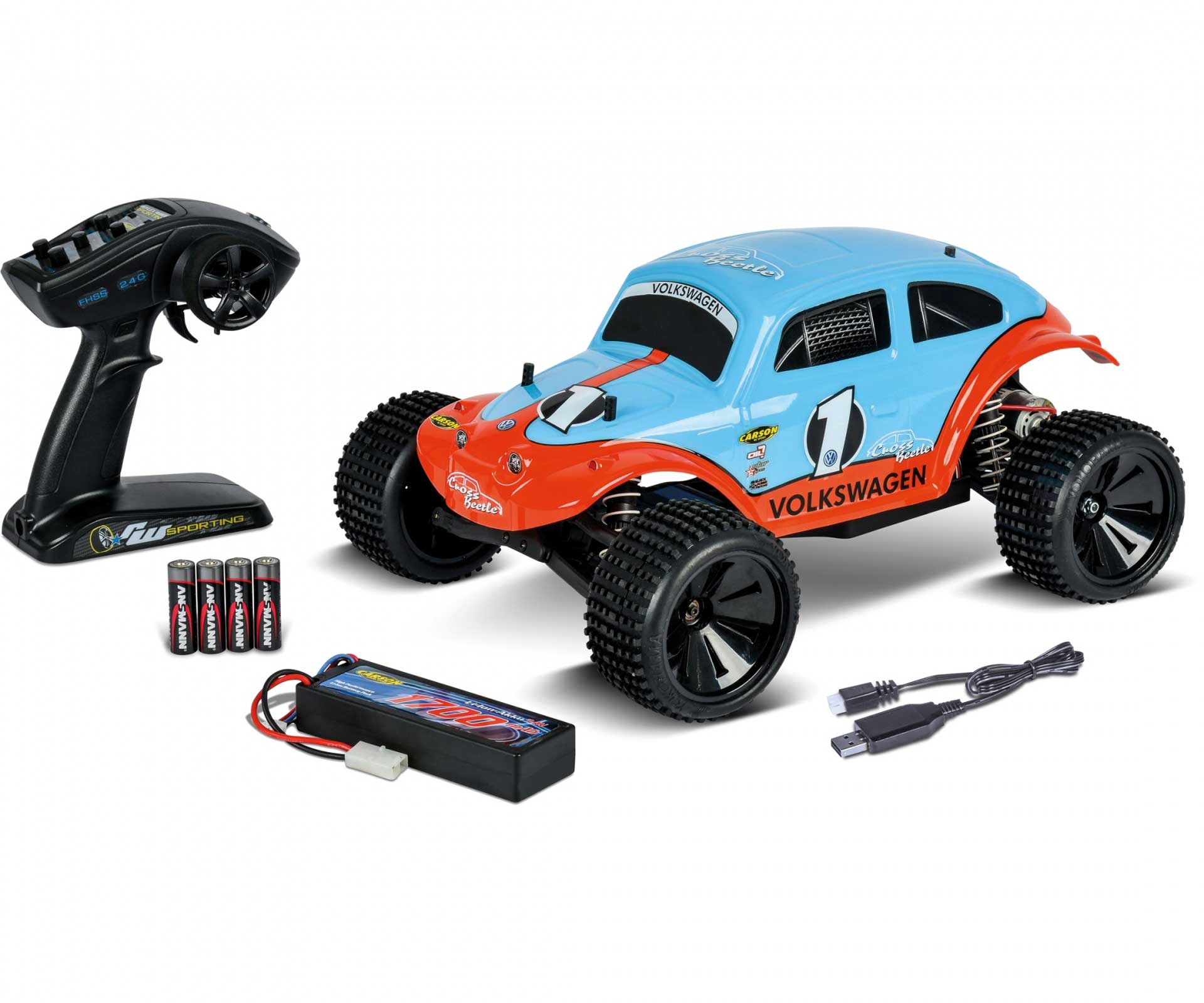 CARSON 1:10 Beetle Warrior 2WD 2.4G 100 RTR