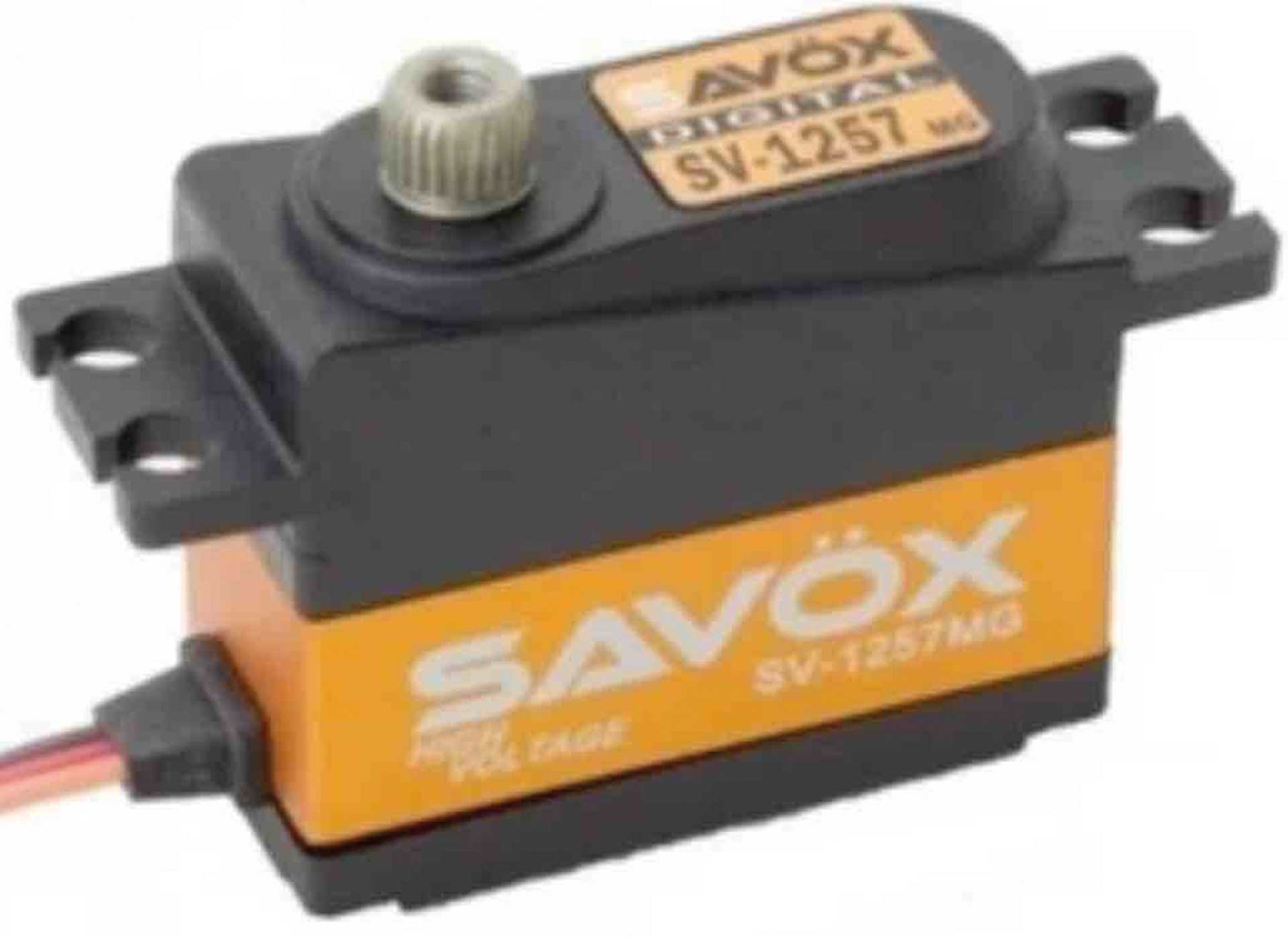 SAVÖX SV-1257MG (7,4V/4KG/0,055s) Mini Size Coreless Digital Servo