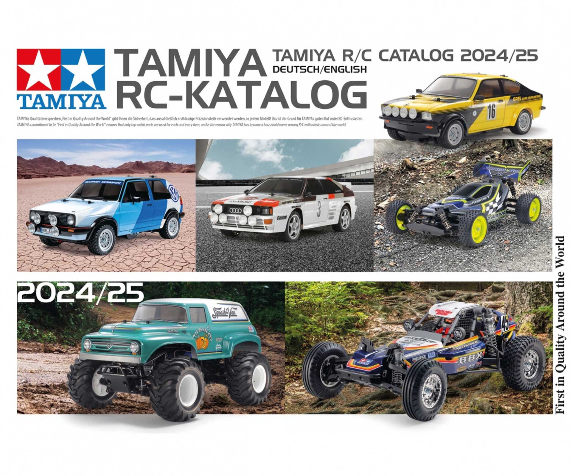 TAMIYA Catalogue RC 2024/25 DE/EN