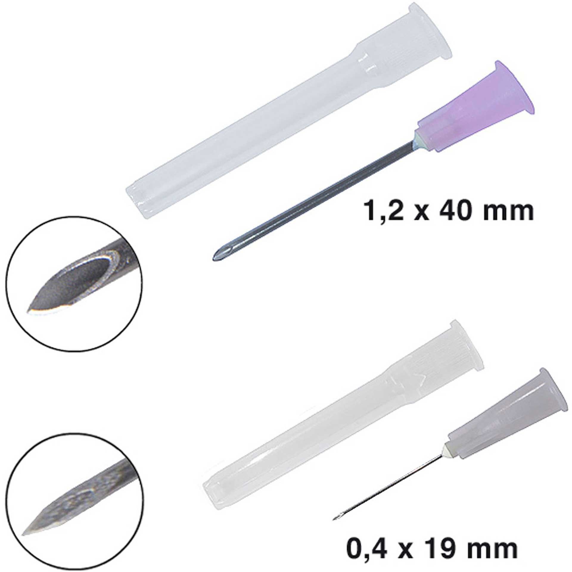 R&G DOSING CANNULAS POINTED 0,4 X 19MM 5PC