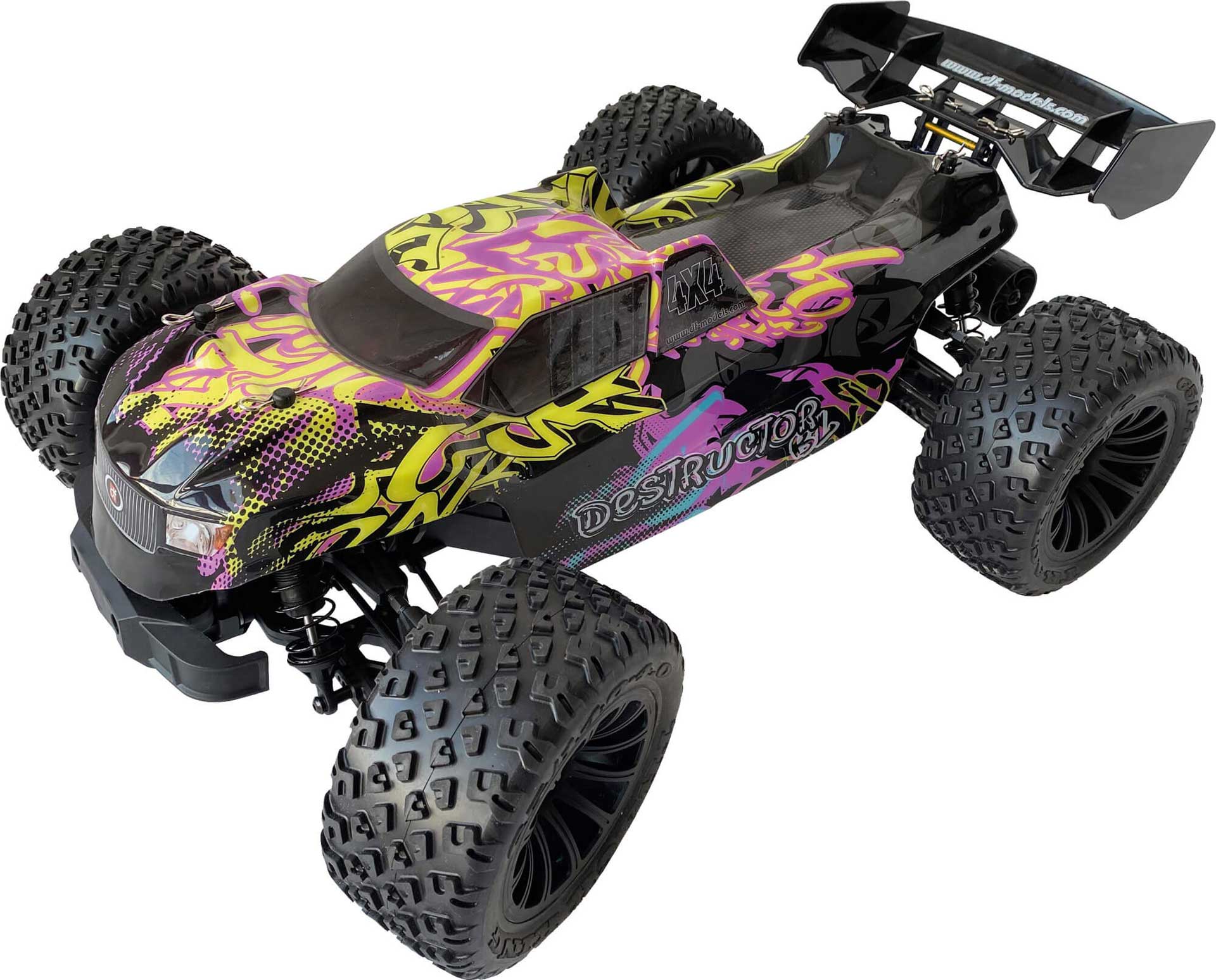 DRIVE & FLY MODELS Destructor BL 1/8 Truggy 4WD EP RTR Brushless