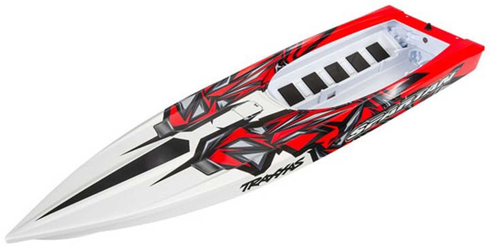 TRAXXAS Fuselage Spartan REDX graphic (mounted)