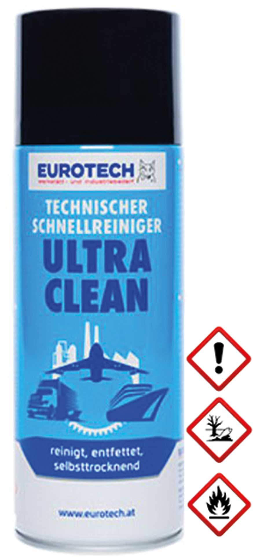 EUROTECH ULTRA-CLEAN REINIGER SPRAY 400ML