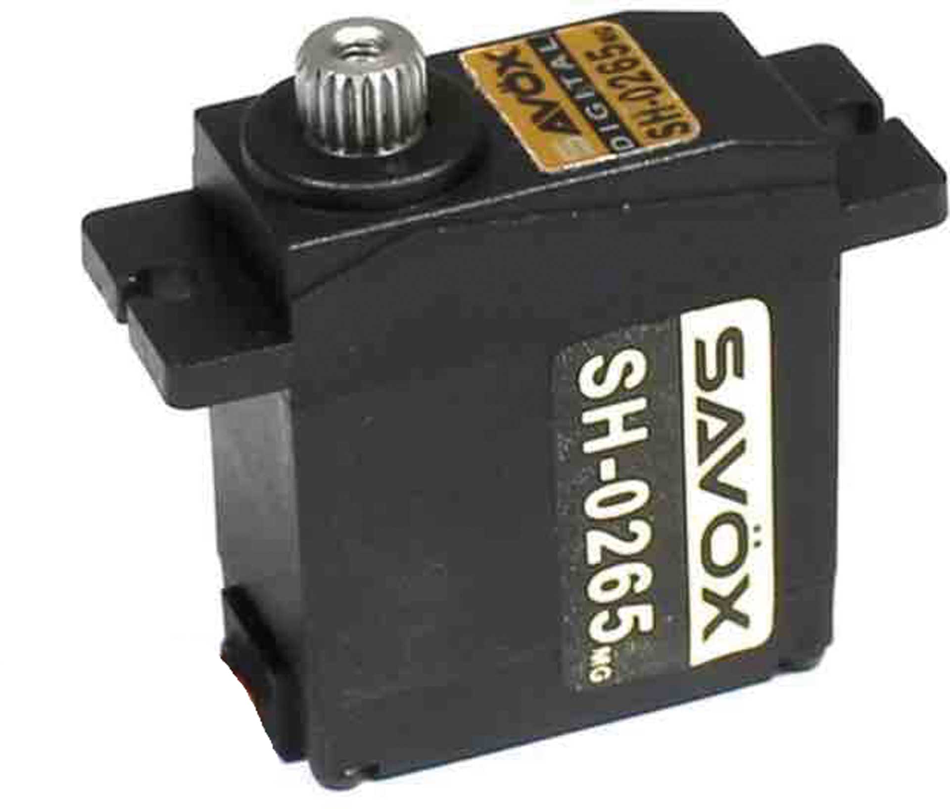 SAVÖX SH-0265MG (6V/2,4KG/0,075s) DIGITAL SERVO